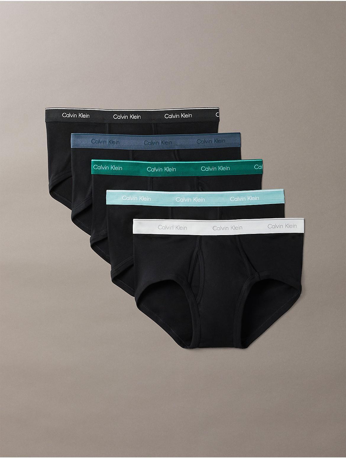 Calvin Klein Mens Cotton Classics 5-Pack Brief - Black Product Image