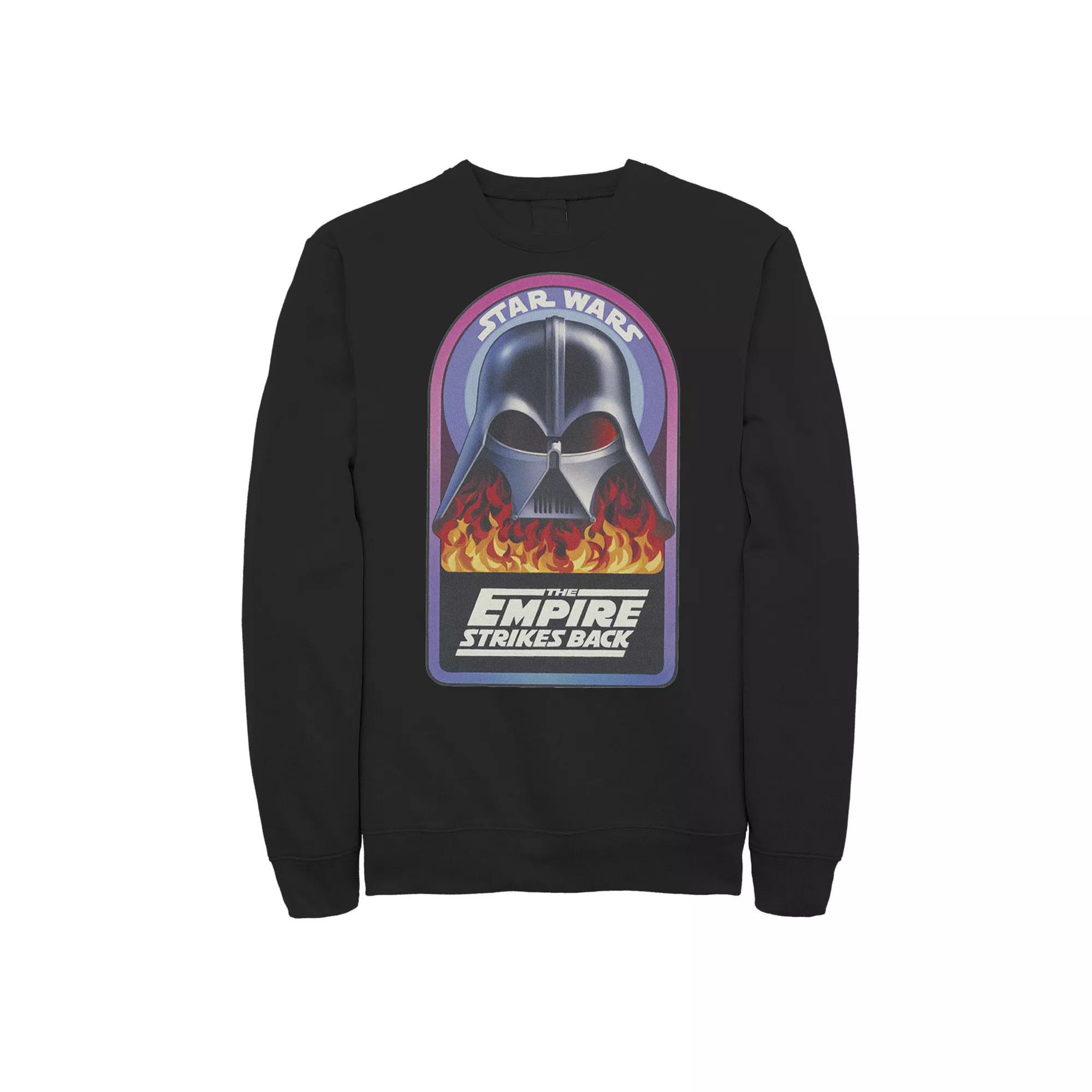 Men's Star Wars: The Empire Strikes Back 40th Darth Vader Flames Sweatshirt,  Product Image
