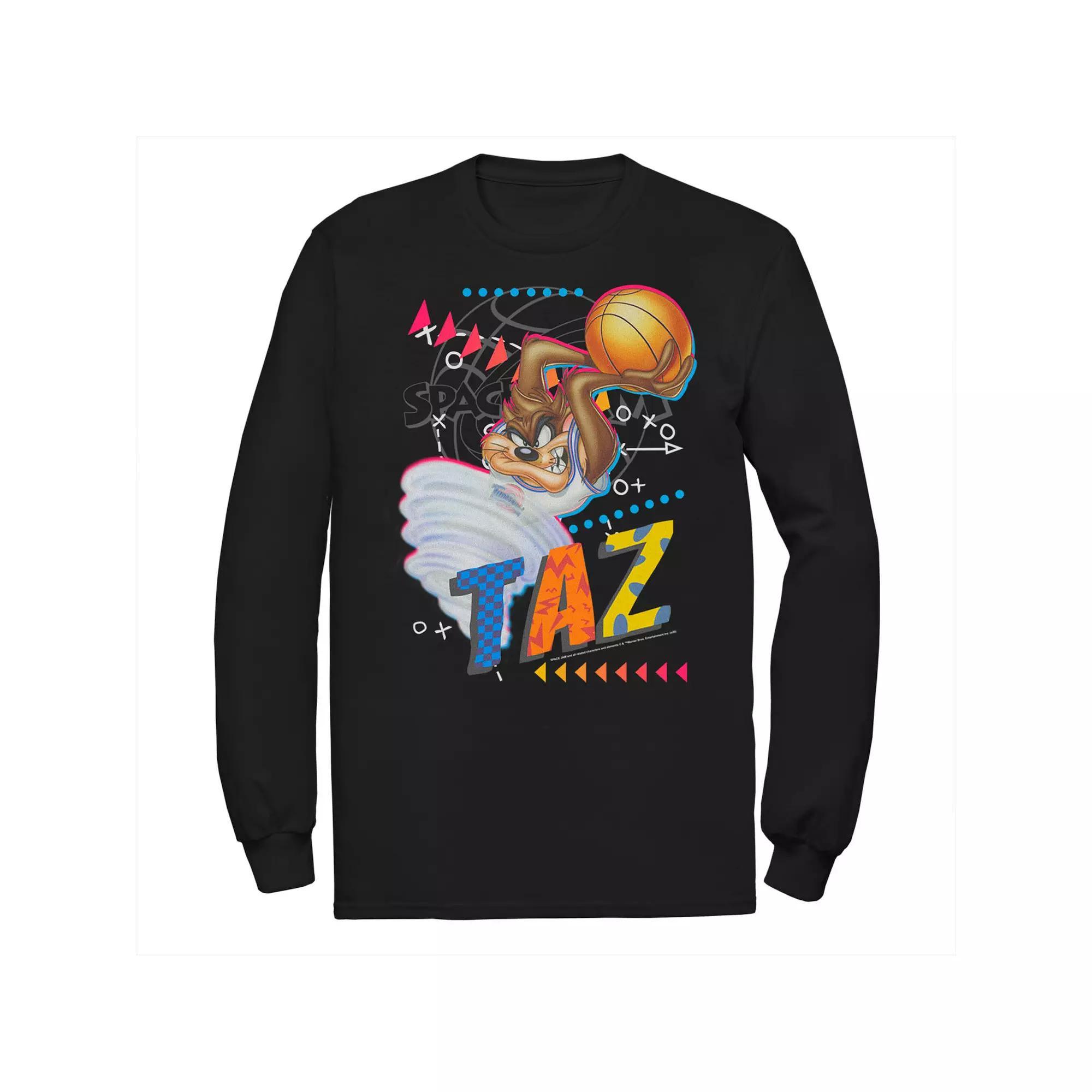 Men's Looney Tunes Space Jam Taz Basketball Portrait Tee,  Product Image