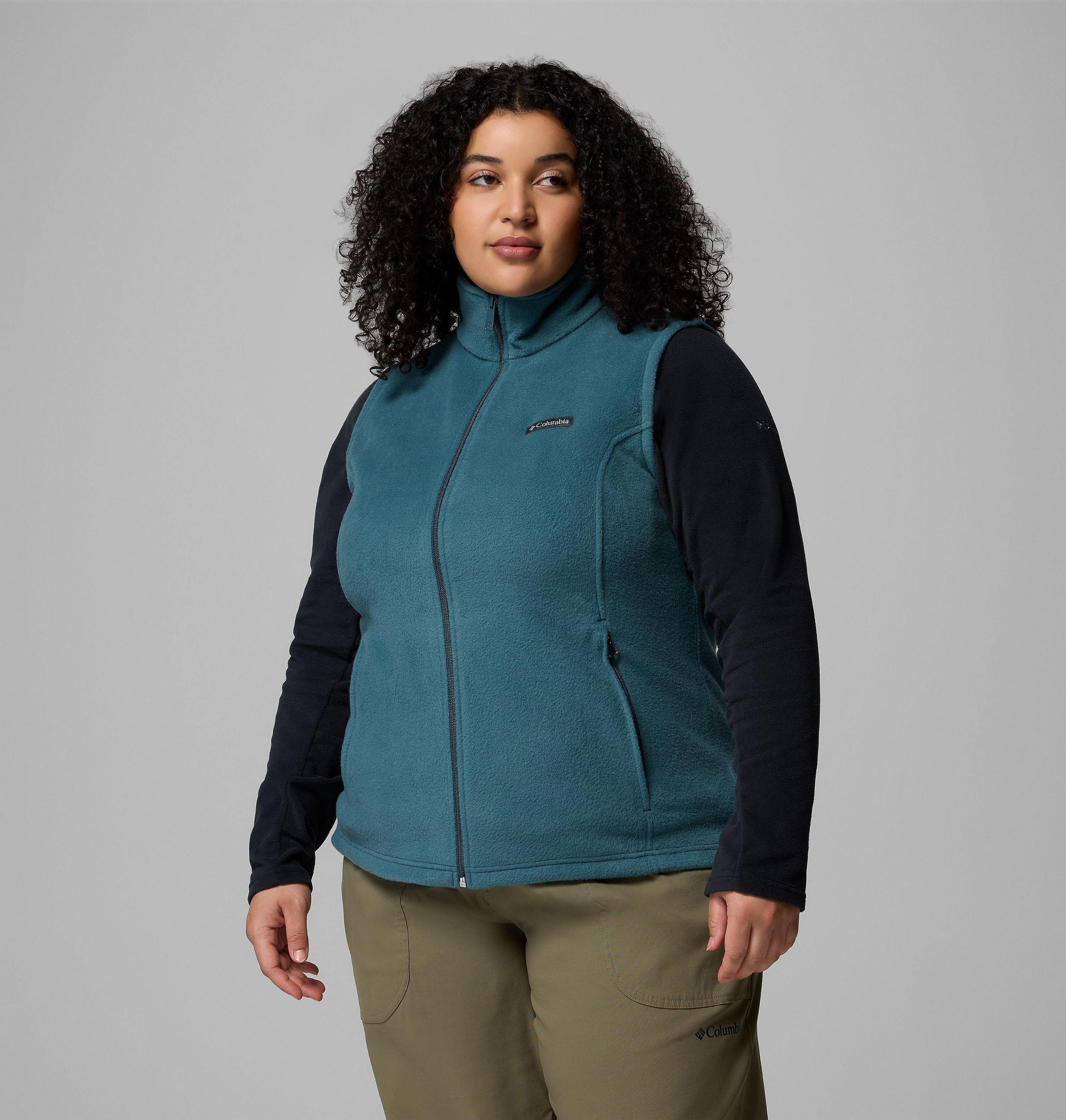 Columbia Women s Benton Springs Fleece Vest - Plus Size- Product Image