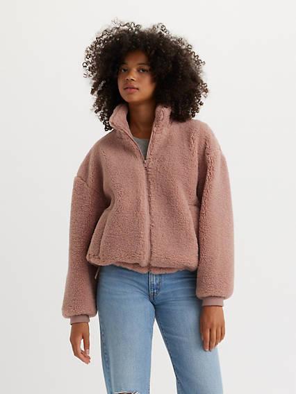 Teddy Sherpa Jacket Product Image