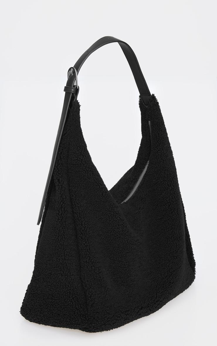  Black Borg Slouchy Oversized Tote Bag Product Image