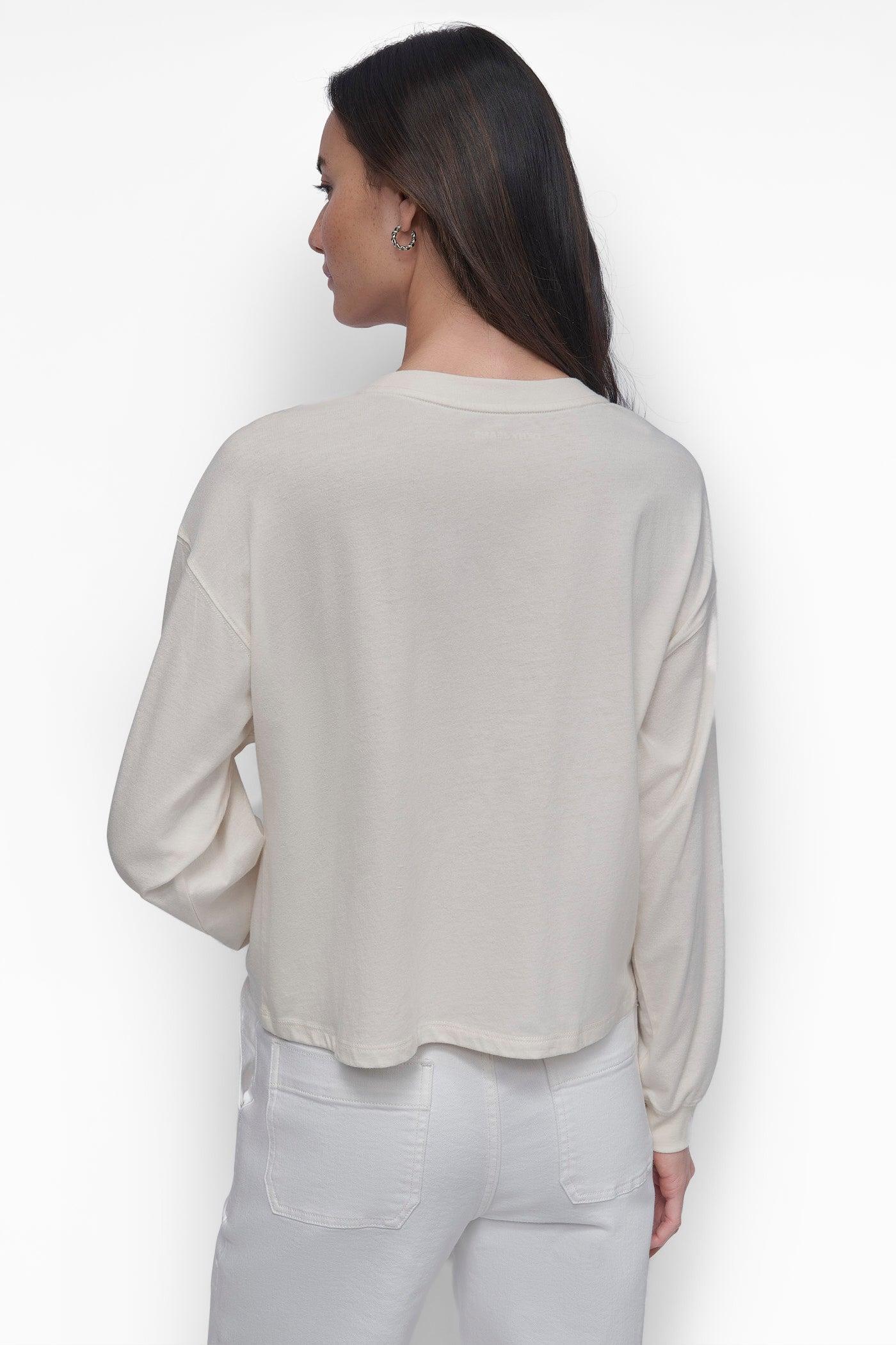 MULTI COLOR RHINESTONE LOGO LONG TEE Product Image