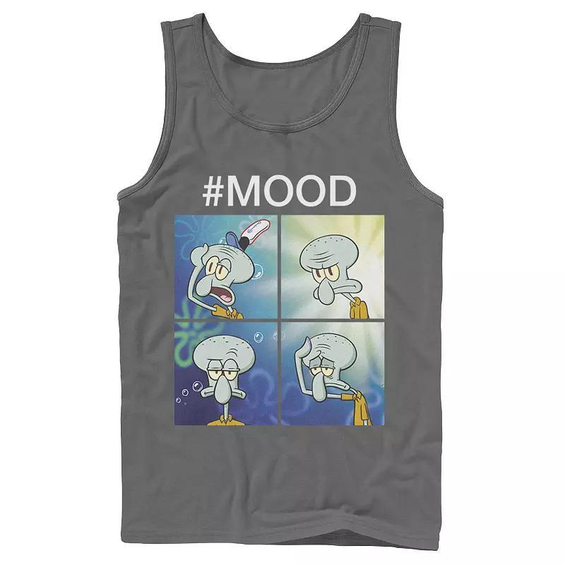 Men's Nickelodeon SpongeBob SquarePants Squidward Mood Tank Top,  Product Image
