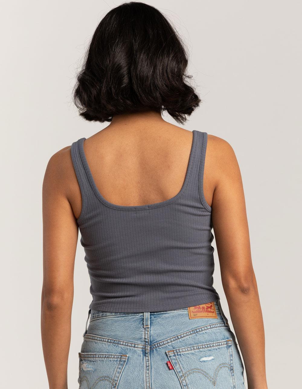 TILLYS Square Neck Womens Tank Top Product Image