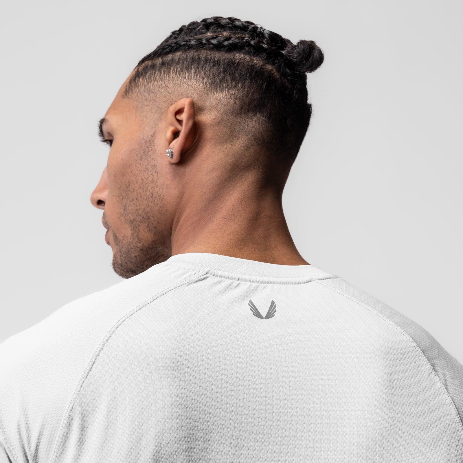 0660. AeroSilver® Established Tee - White "ASRV" Product Image