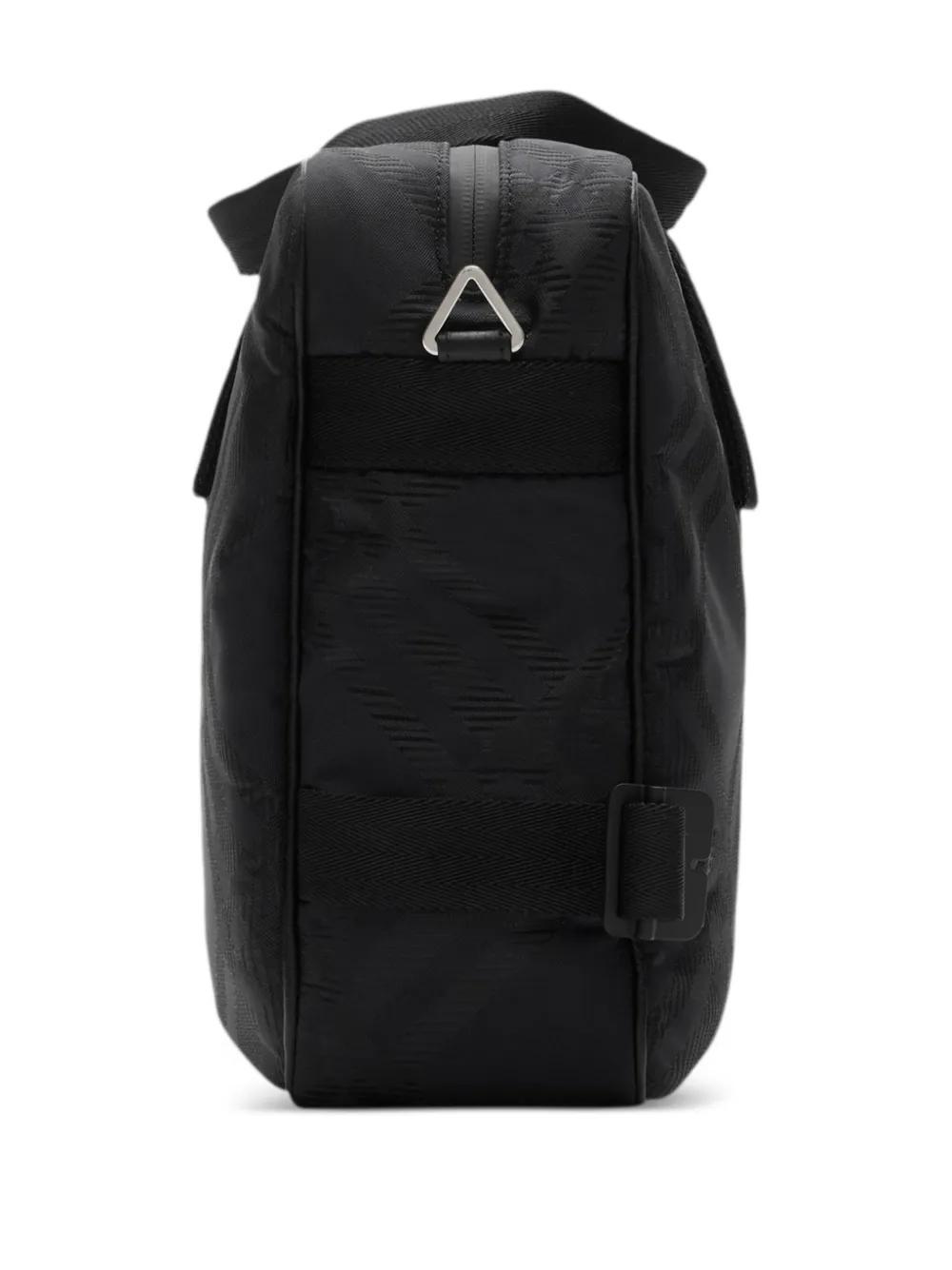 checked-jacquard briefcase Product Image