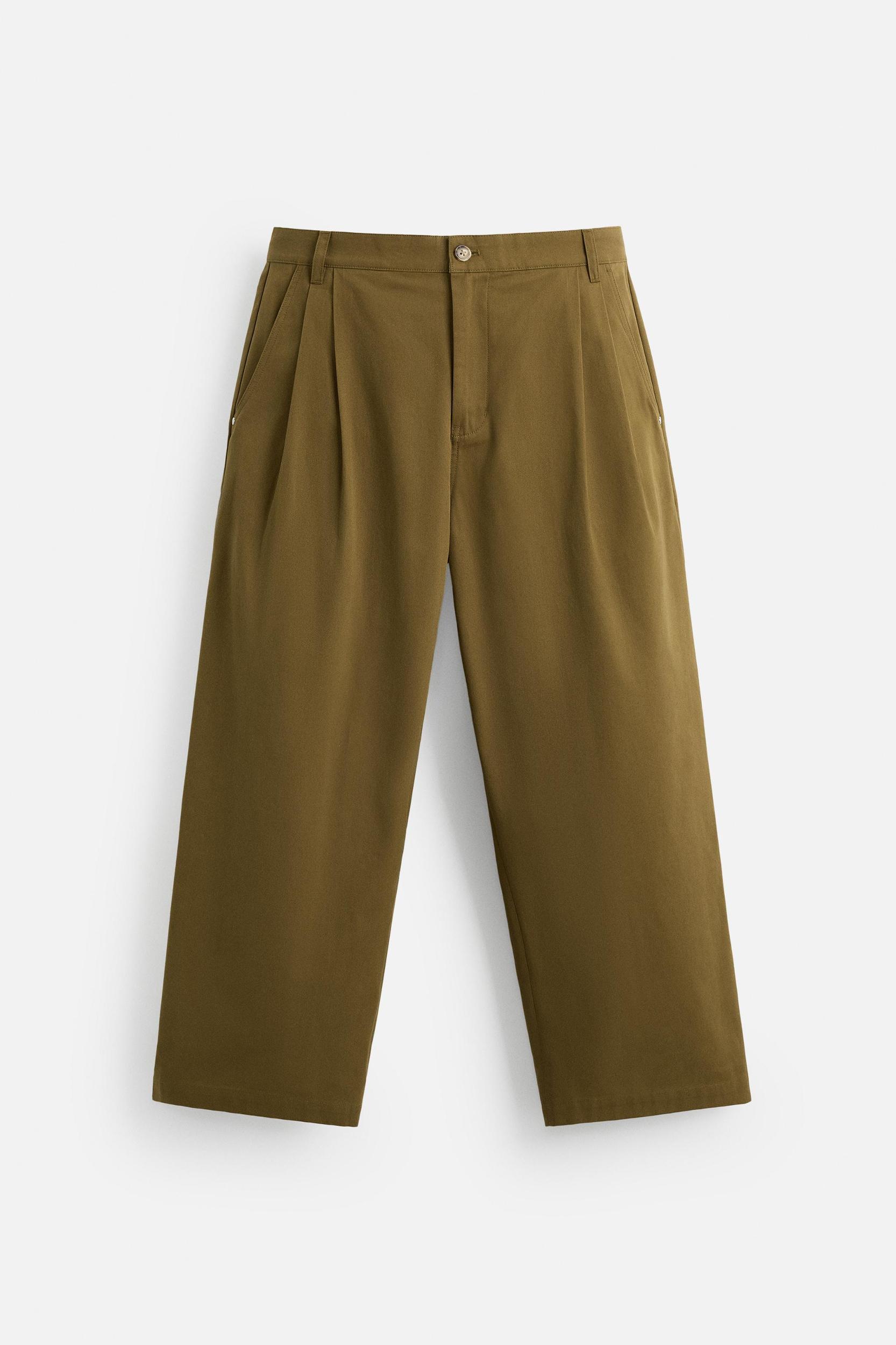 WIDE FIT CHINO PANTS Product Image