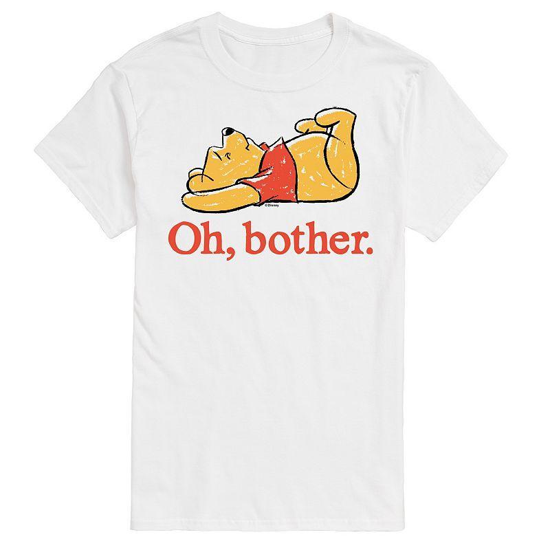 Disneys Winnie the Pooh Big & Tall Oh Bother Graphic Tee, Mens Product Image