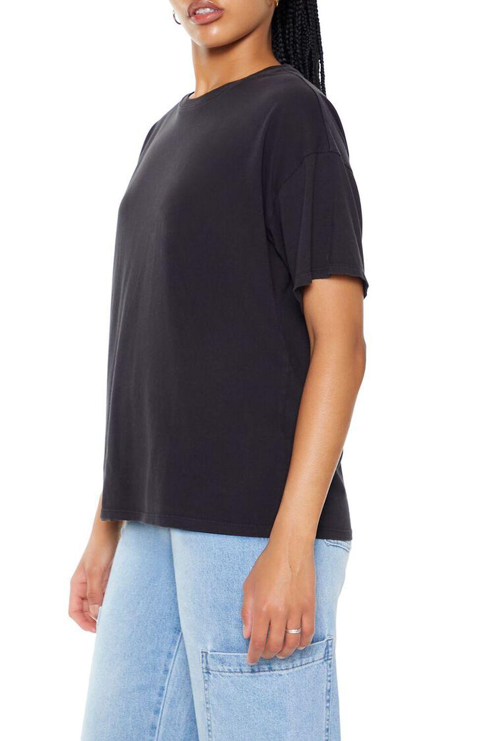 Oversized Boyfriend Crew Tee | Forever 21 Product Image