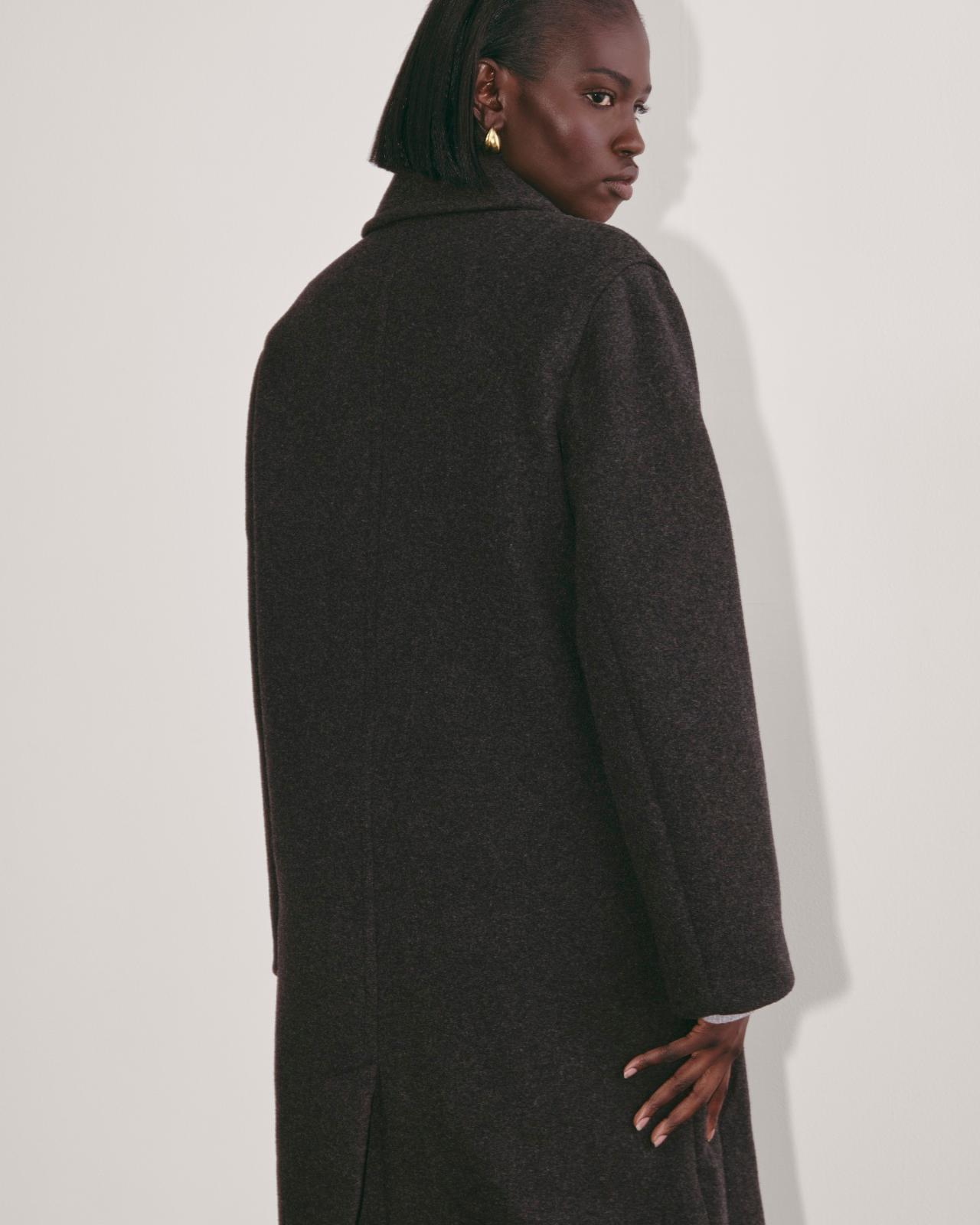 Womens Double-Breasted Coat in Wool by Everlane Product Image