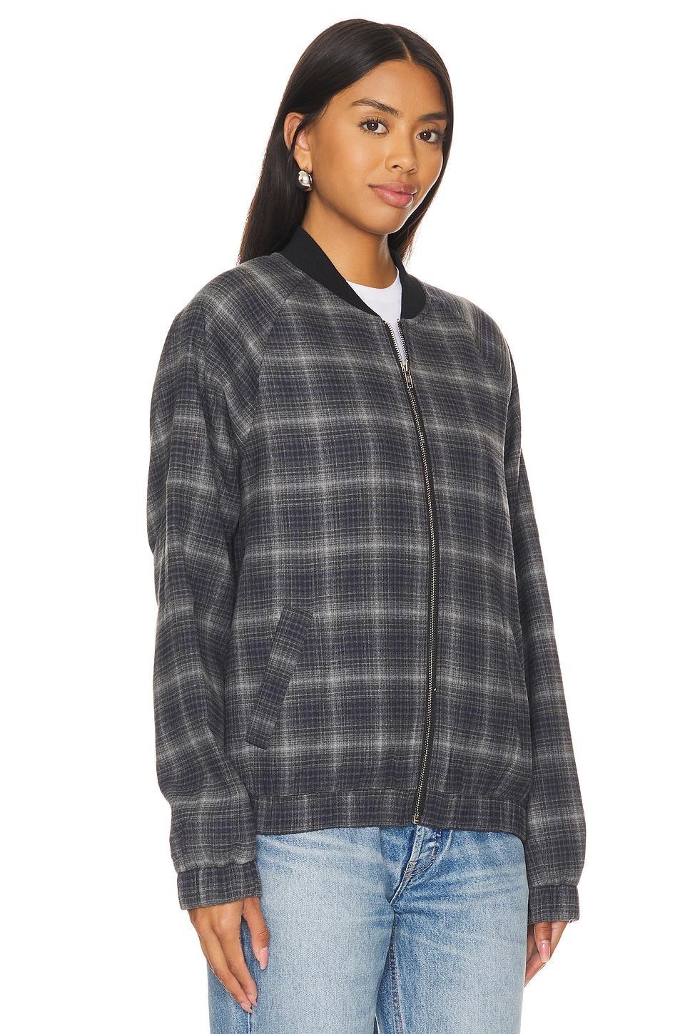 Plaid Bomber Jacket WAO Product Image