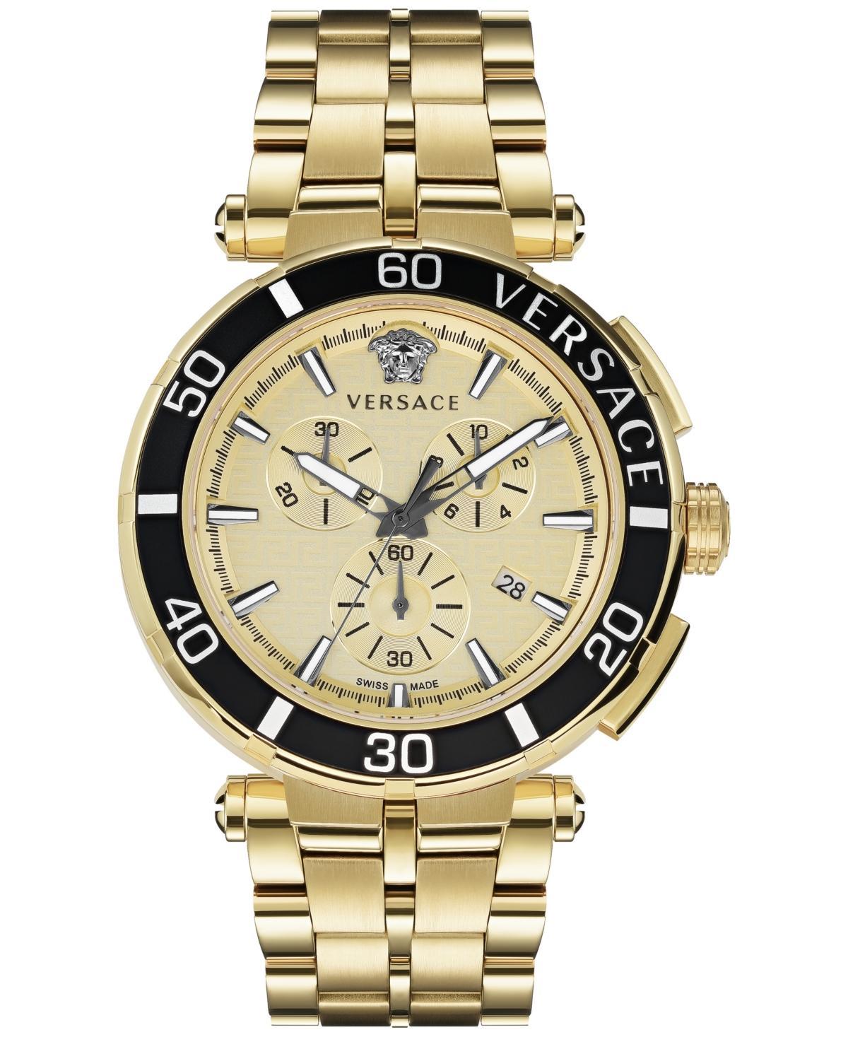 Versace Greca Chrono Watch, 45mm Product Image