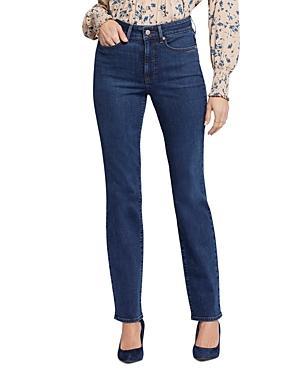 NYDJ High-Rise Marilyn Straight in Gold Coast (Gold Coast) Women's Jeans Product Image