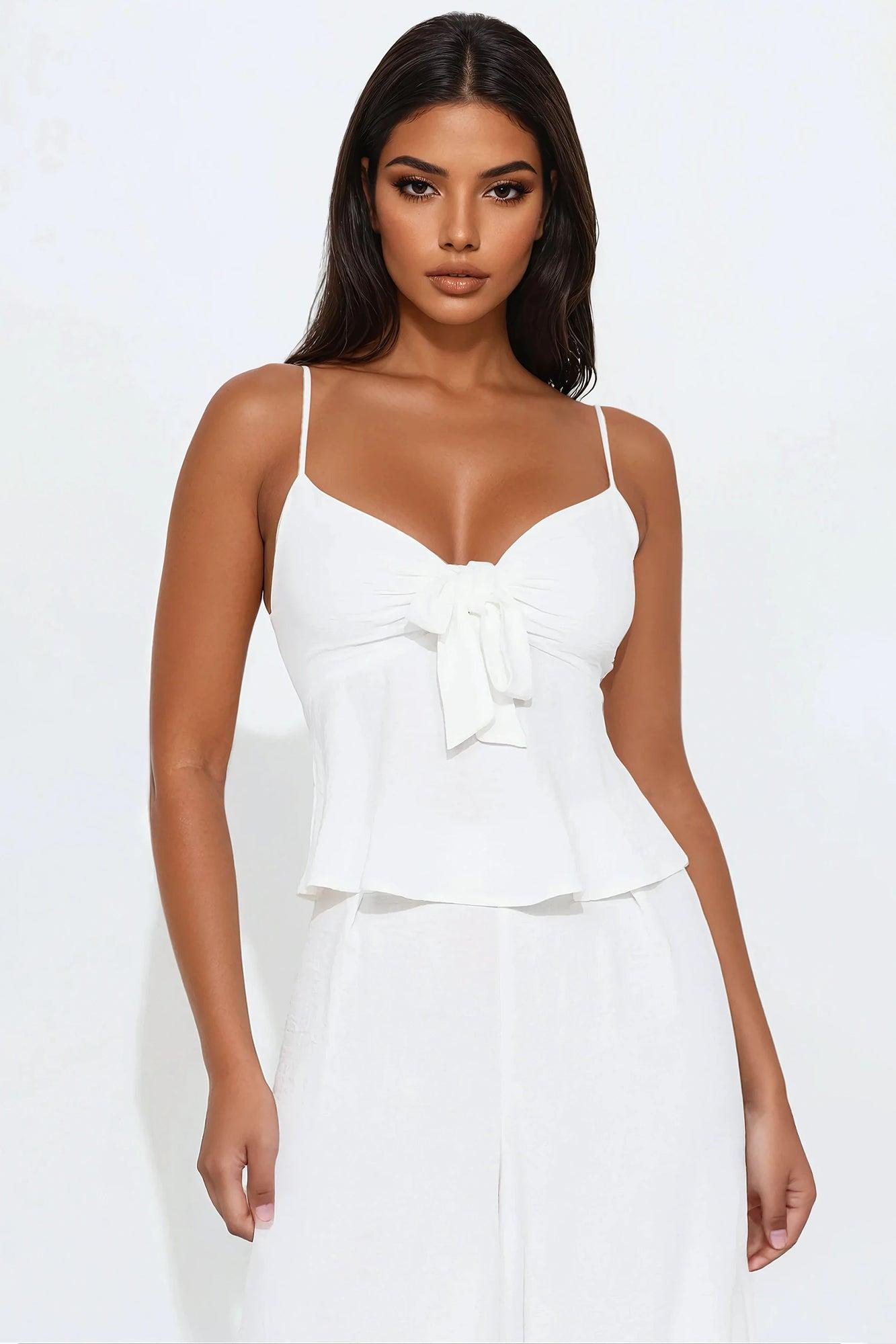 Amina Pant Set - White Product Image