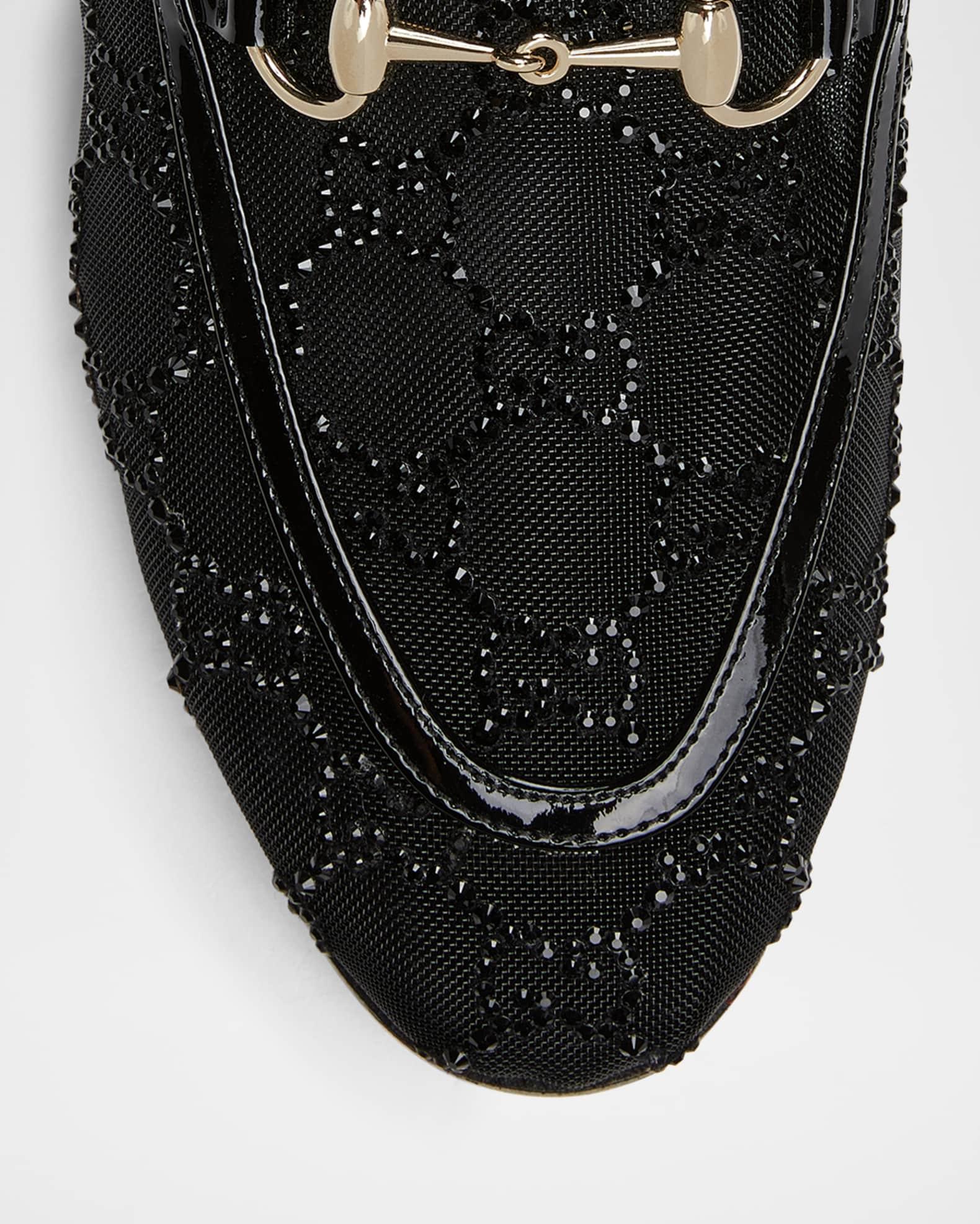 Mesh GG Crystal New Jordaan Loafers Product Image