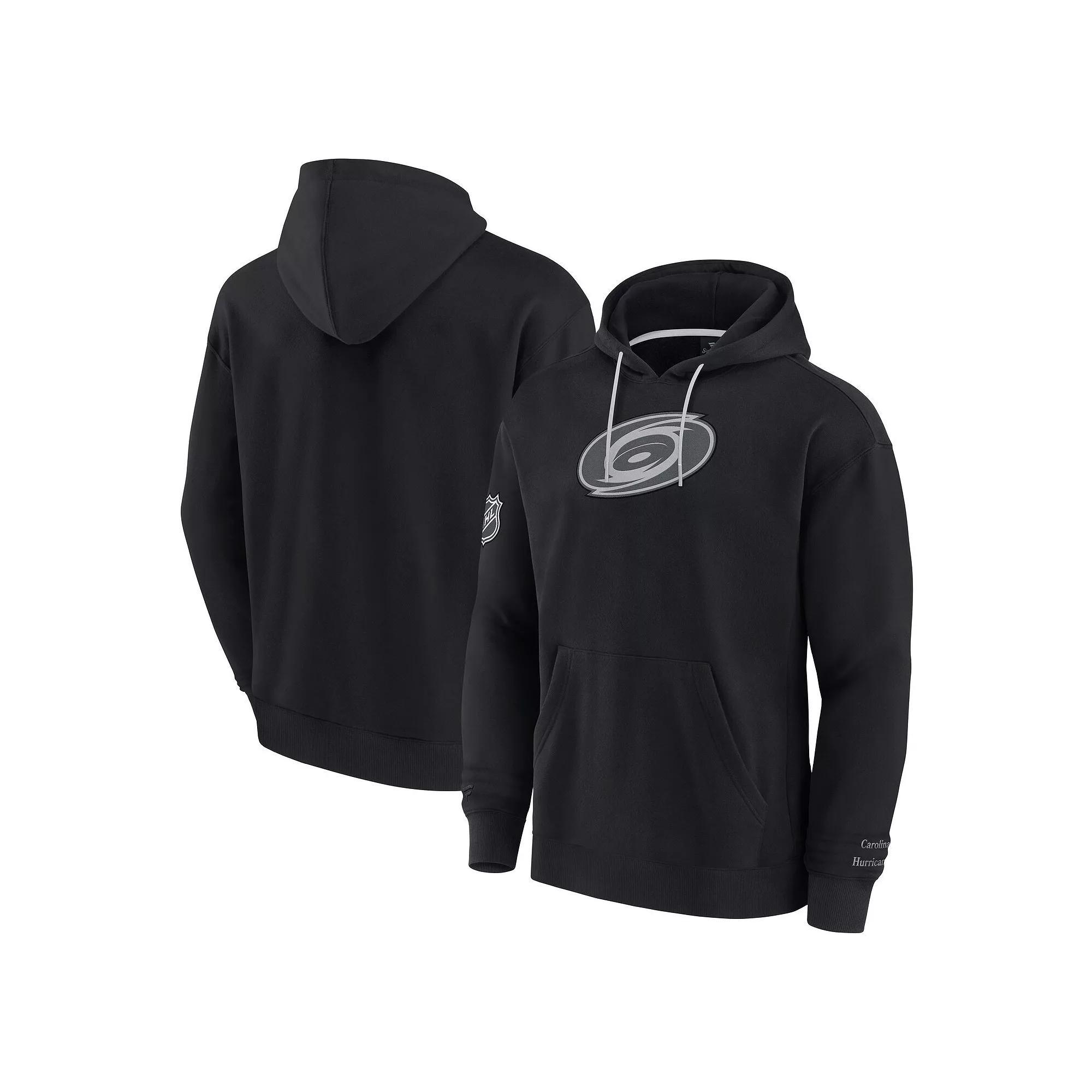 Men's Fanatics Black Chicago Blackhawks Elements Pace Pullover Hoodie, Size: XS Product Image