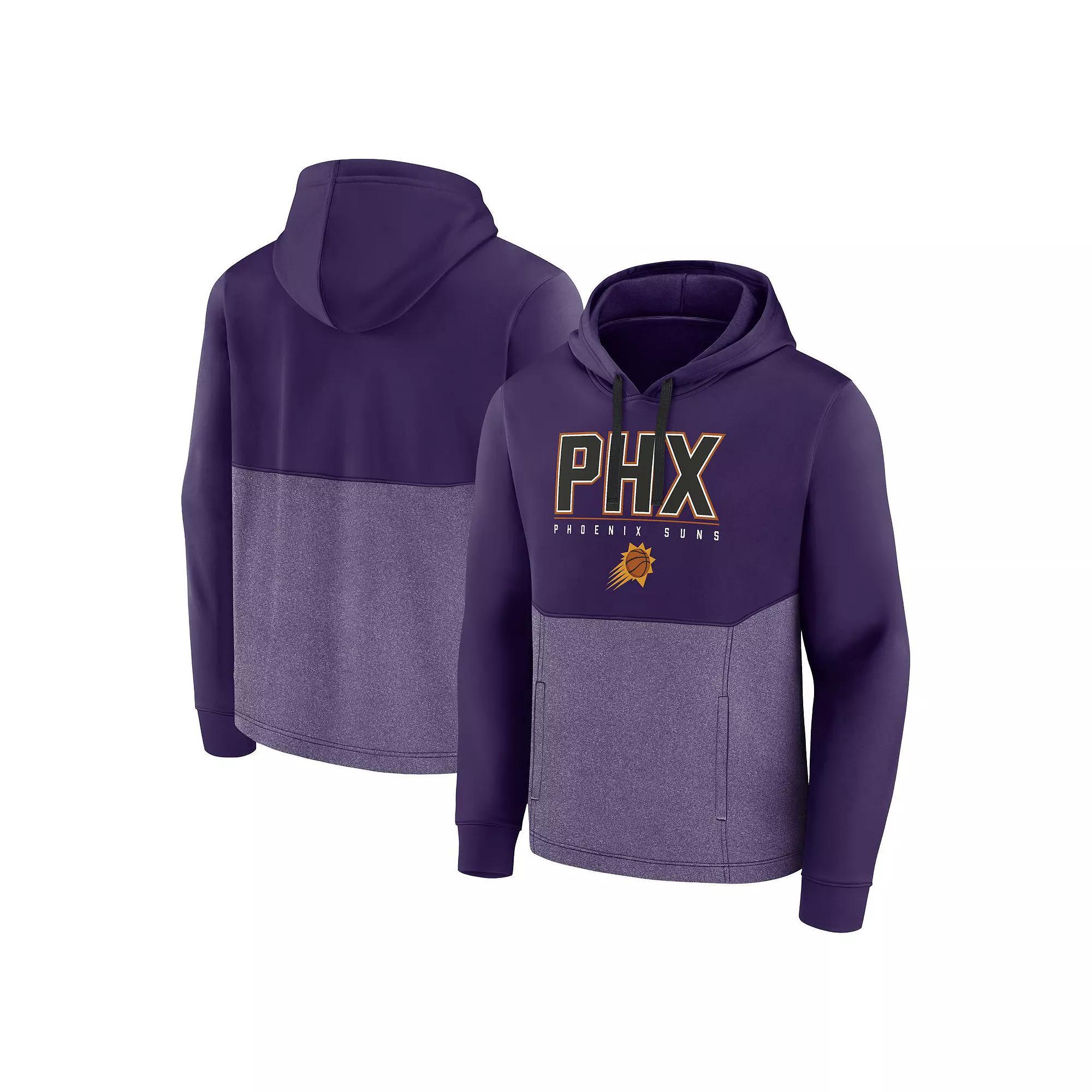 Men's Fanatics Branded  Purple Phoenix Suns Successful Tri-Blend Pullover Hoodie, Size: 2XL, Phx Purple Product Image