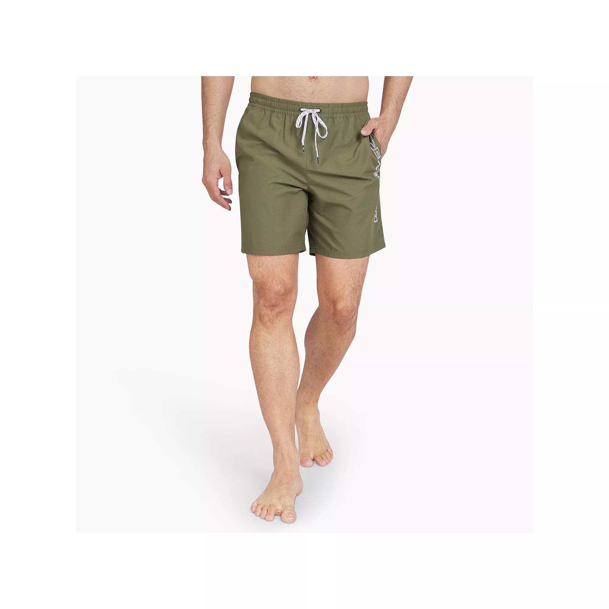 Men's Quiksilver 6.5" Behind the Waves Swim Trunks,  Product Image