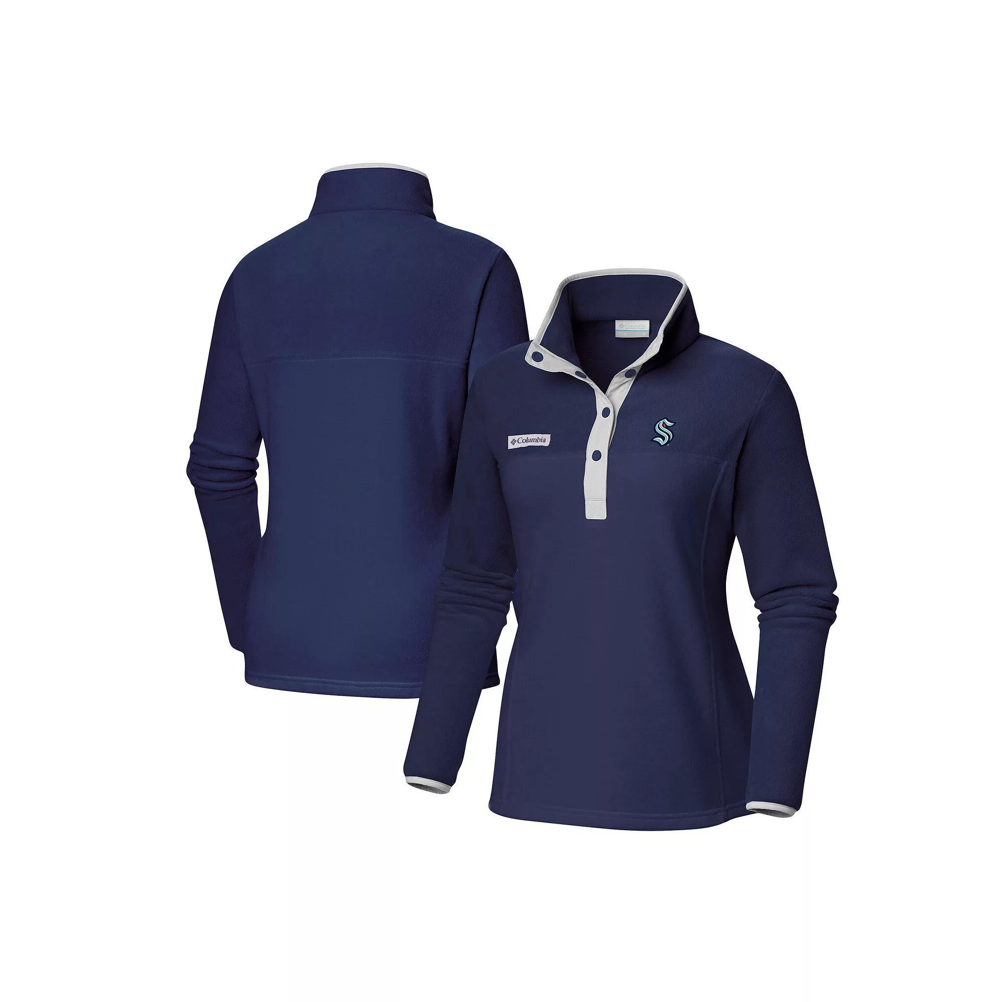 Women's Columbia Black Pittsburgh Penguins Benton Springs Half-Snap Jacket,  Product Image