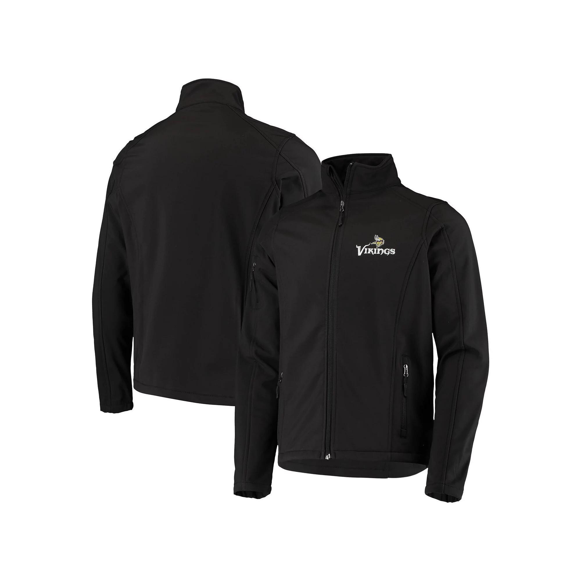 Men's Dunbrooke Black Minnesota Vikings Sonoma Softshell Full-Zip Jacket,  Product Image