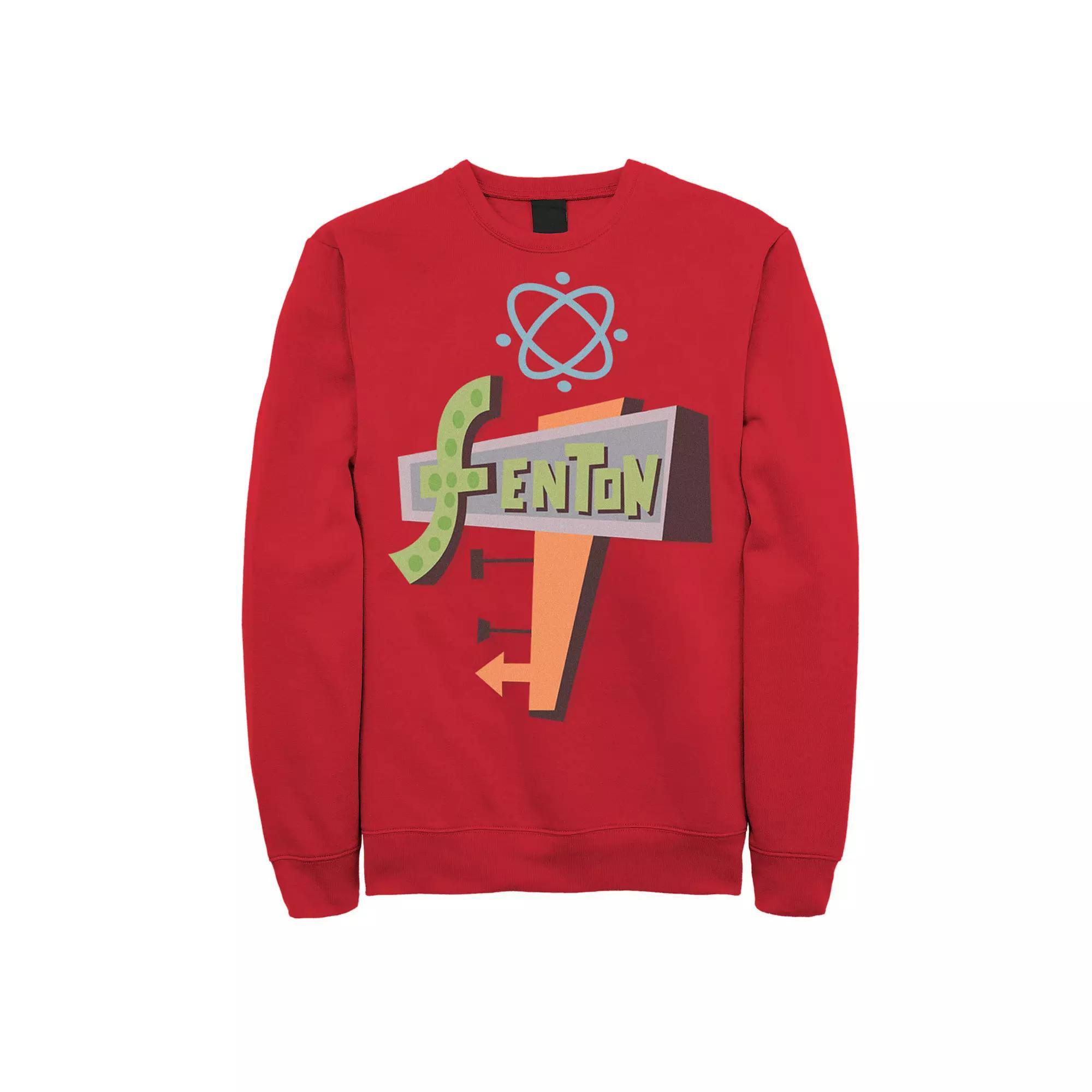 Men's Nickelodeon Danny Phantom Fenton Science Logo Fleece,  Product Image