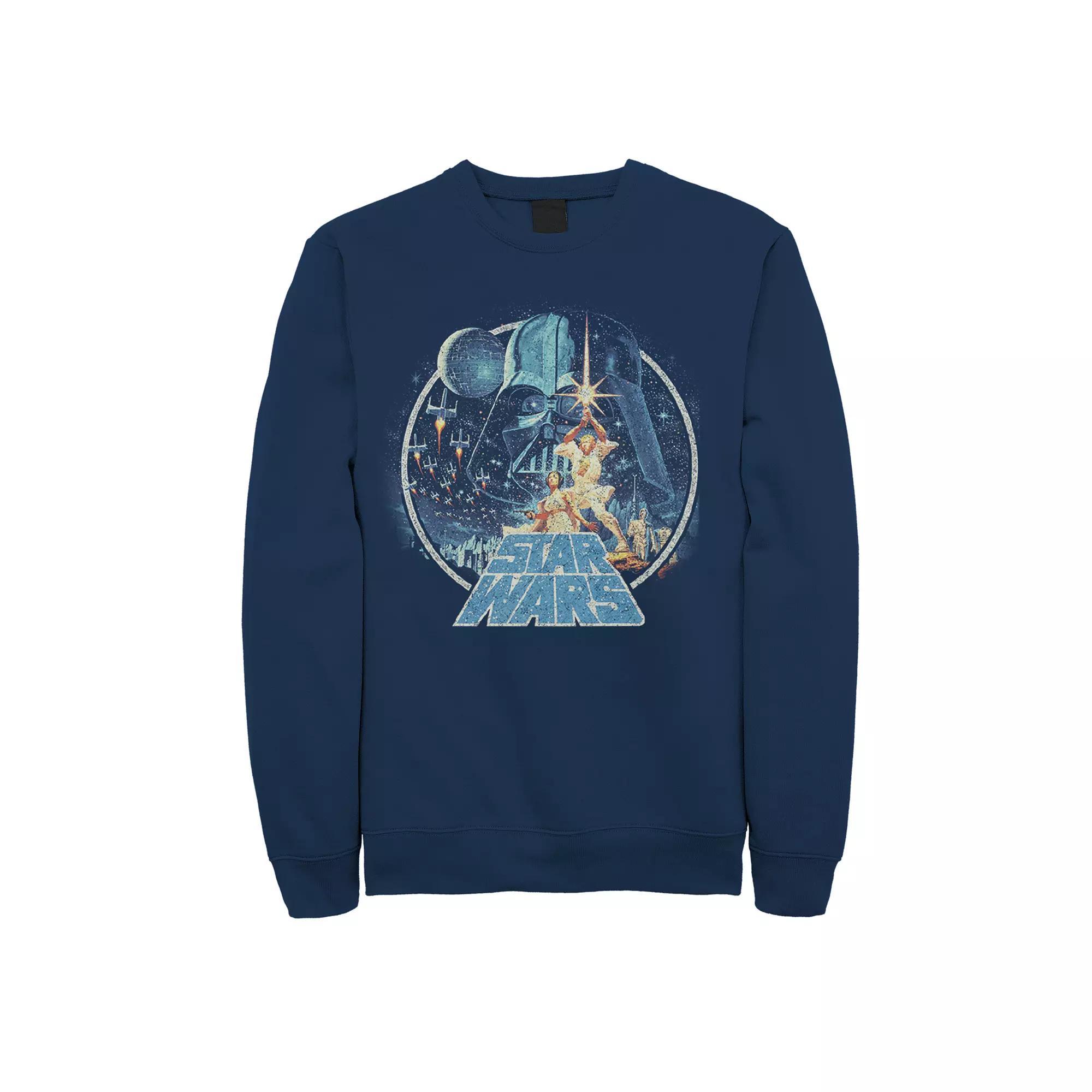 Men's Star Wars Vintage Victory Fleece Sweatshirt,  Product Image