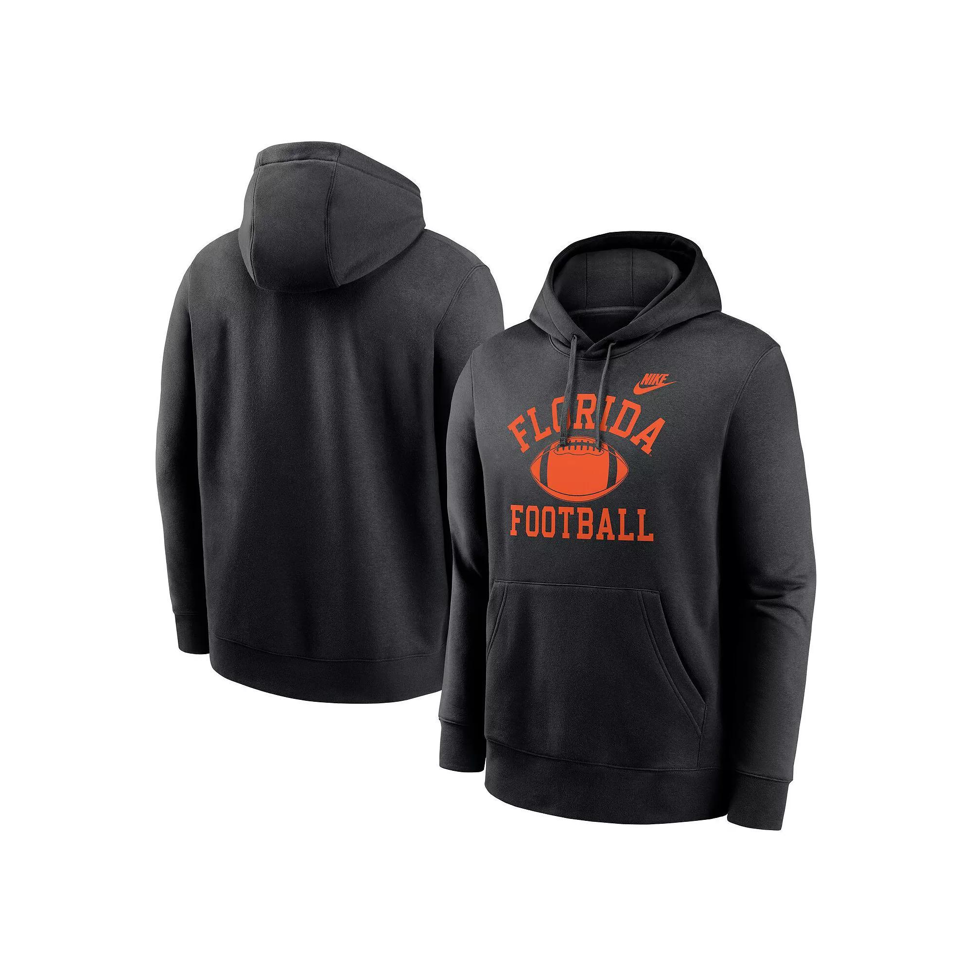 Men's Nike Black Florida Gators Legacy Football Icon Club Fleece Pullover Hoodie,  Product Image