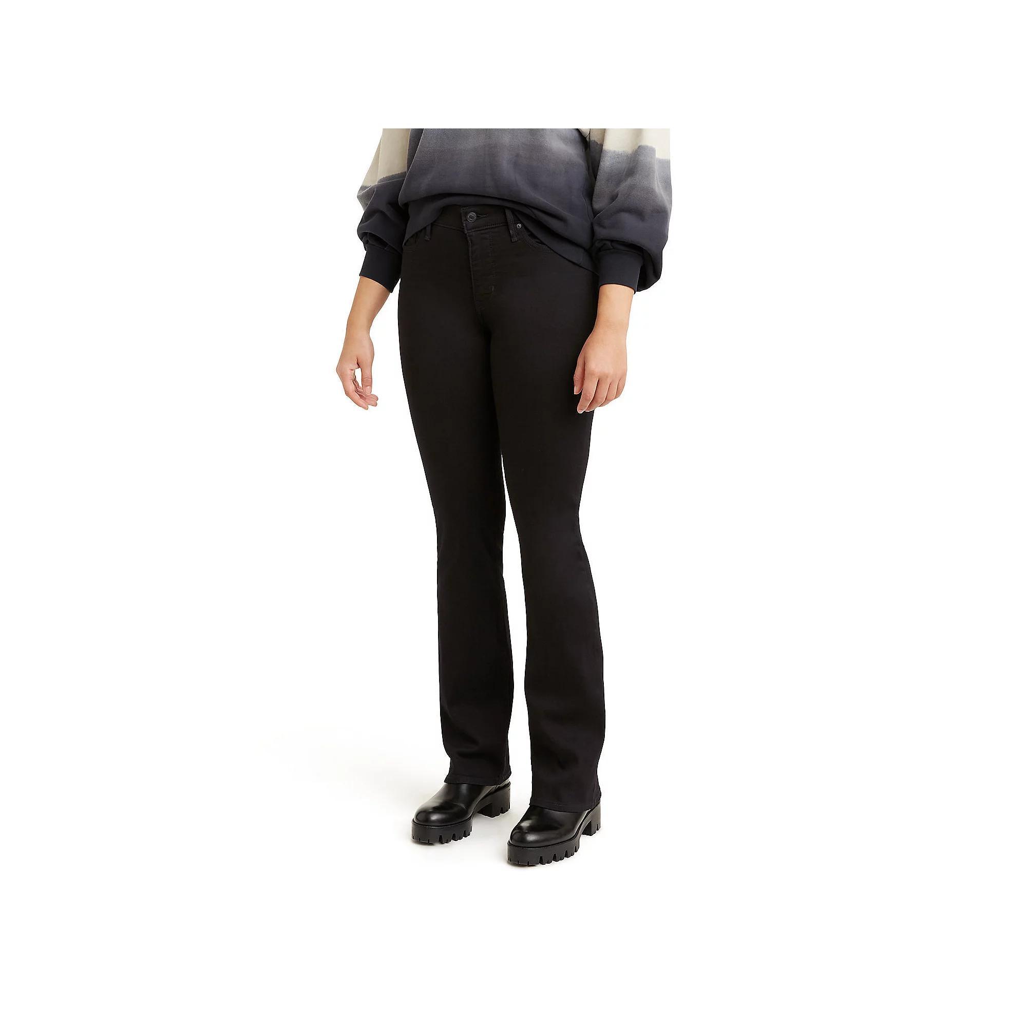 Women's Levi's® 315™ Shaping Bootcut Jeans, Size: 29(US 8)Medium, Soft Black Product Image