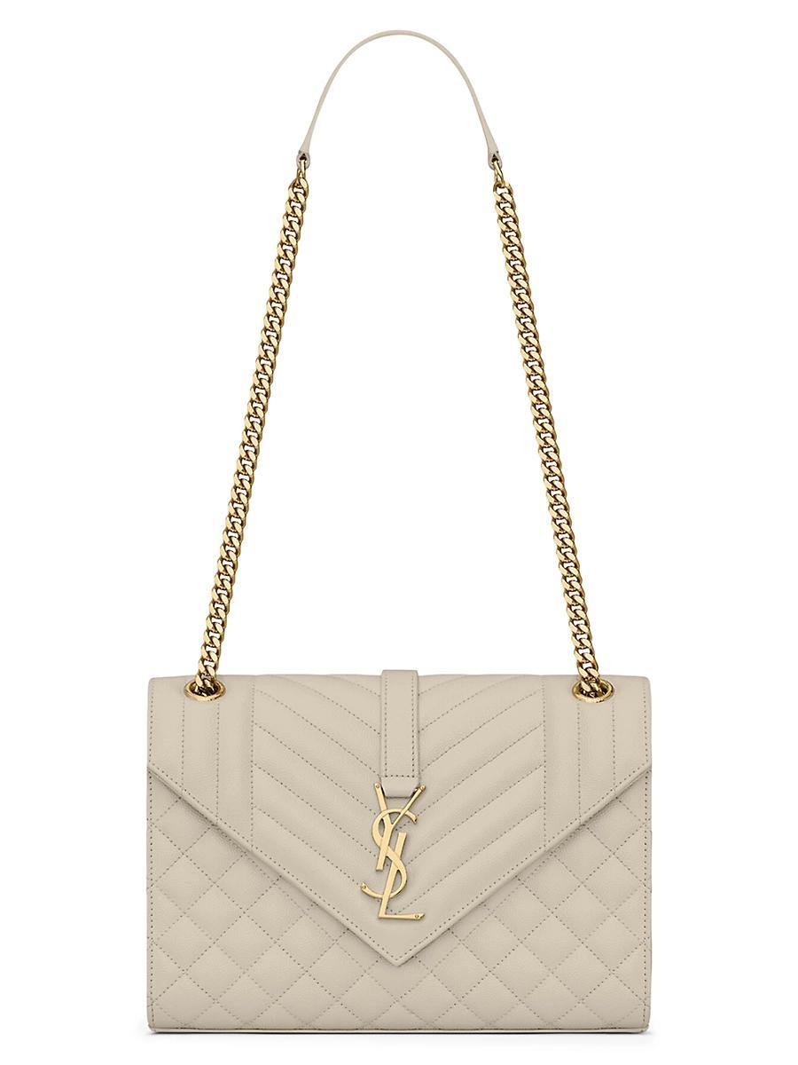 Womens Envelope Medium Chain Bag in Mix Matelass Product Image