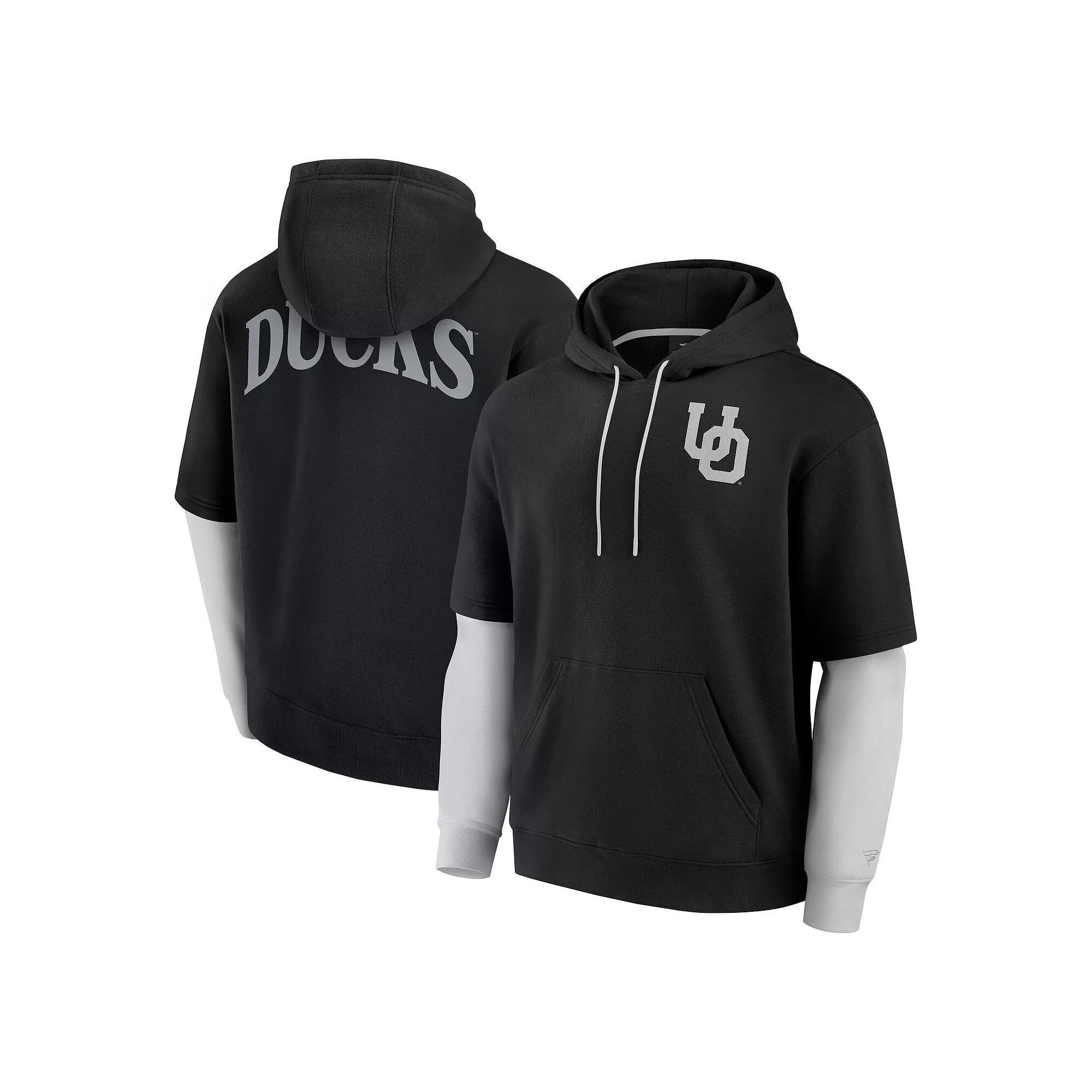 Men's Fanatics Navy Notre Dame Fighting Irish Sleek Pullover Hoodie,  Product Image