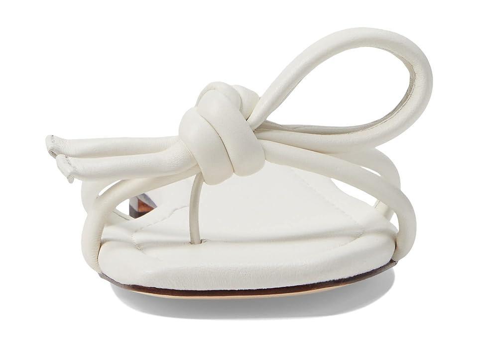 Loeffler Randall Hadley Leather Bow Flat Sandal Women's Shoes Product Image