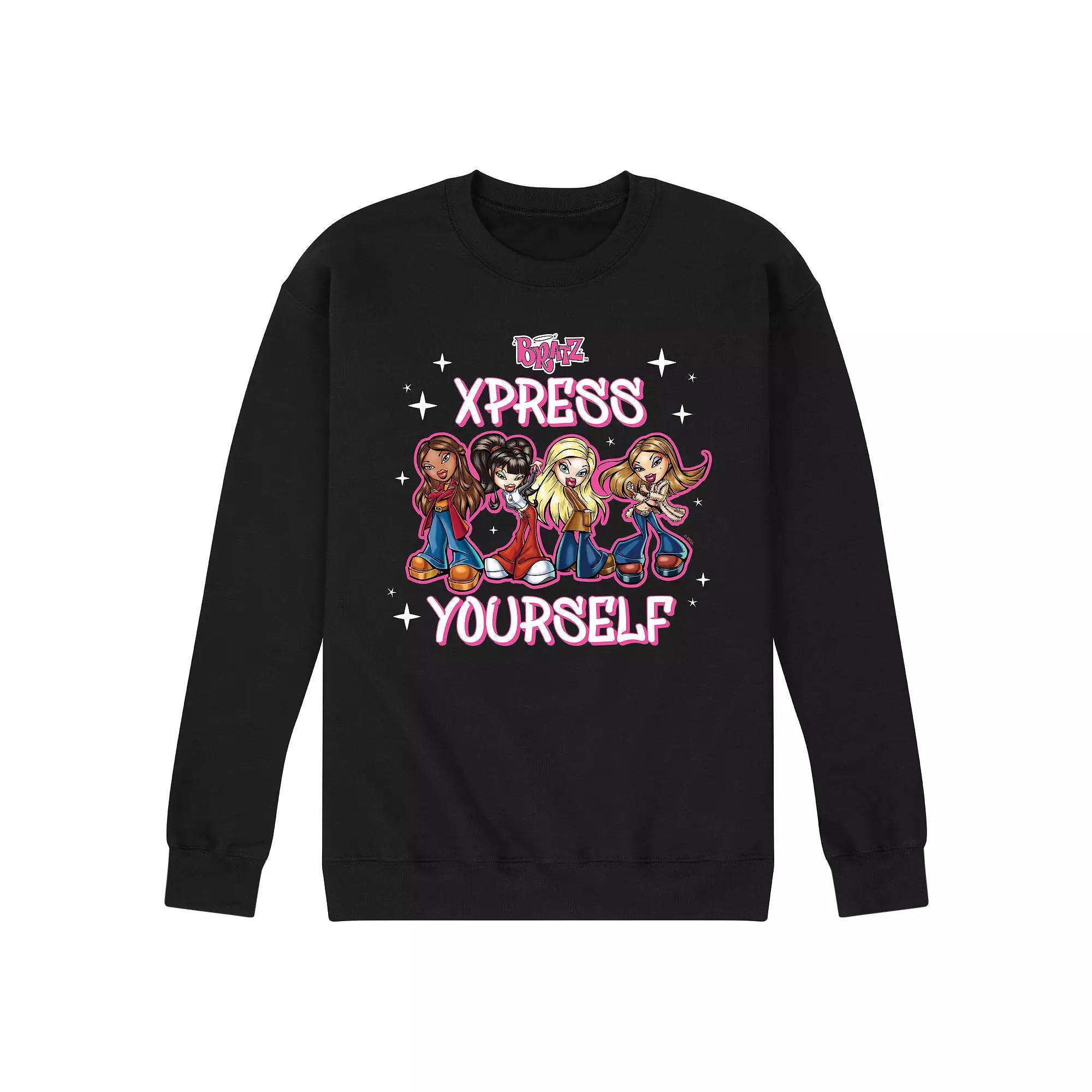Men's Bratz Xpress Yourself Fleece Sweatshirt,  Product Image
