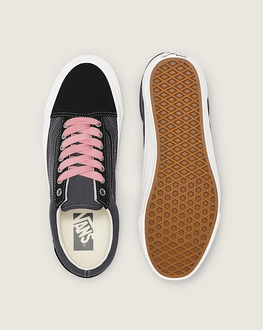 Premium Old Skool Shoe in Grey / Marshmallow White| Vans US Product Image