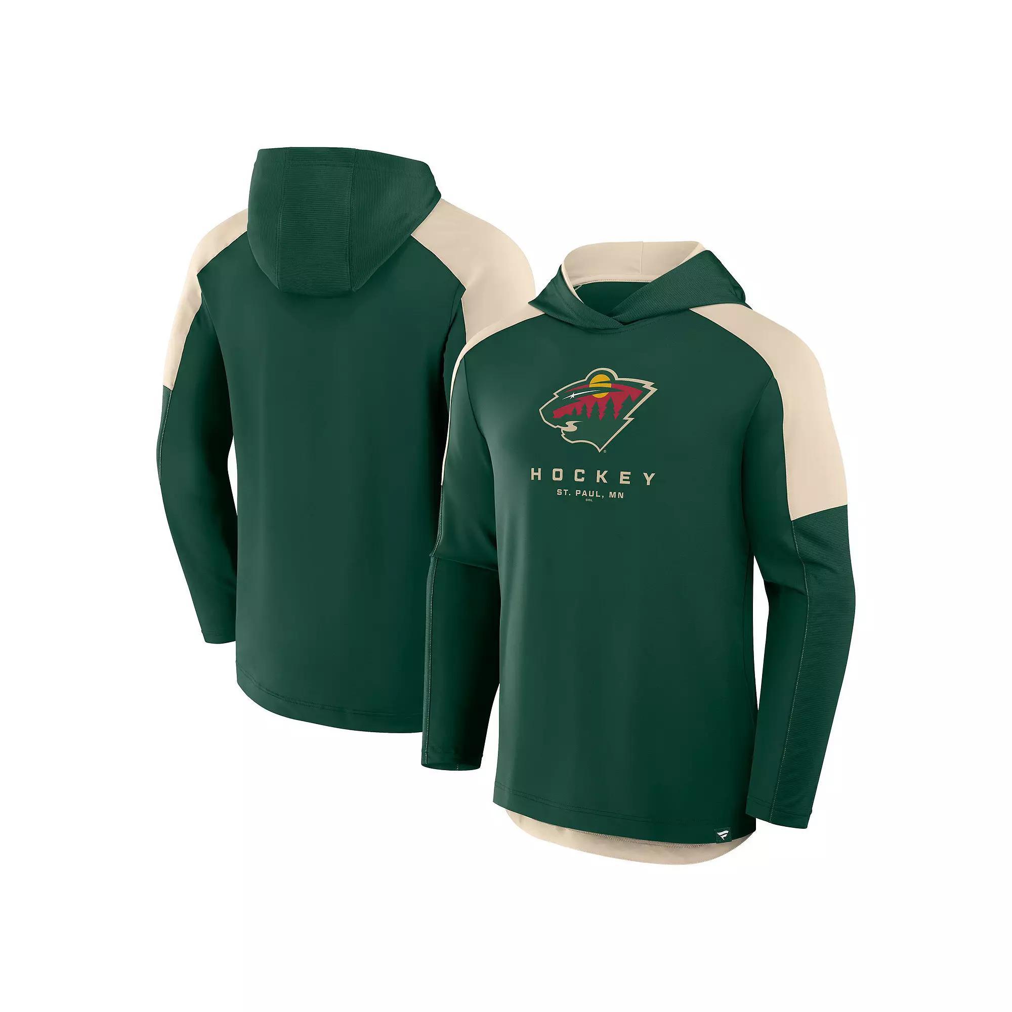 Men's Fanatics Deep Sea Blue Seattle Kraken Meta Game Transitional Pullover Hoodie,  Product Image