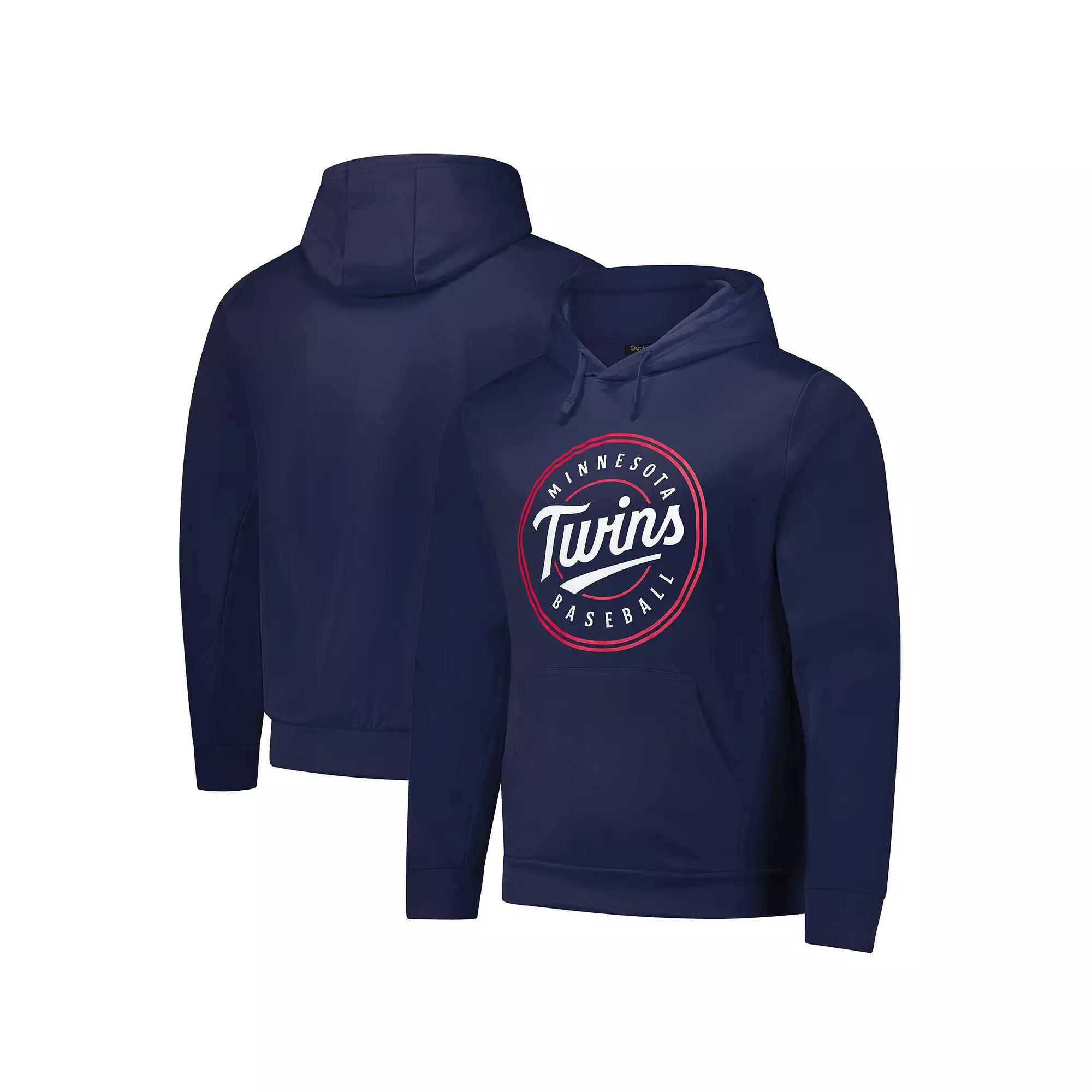 Men's Dunbrooke Navy Minnesota Twins Champion Pullover Hoodie,  Product Image