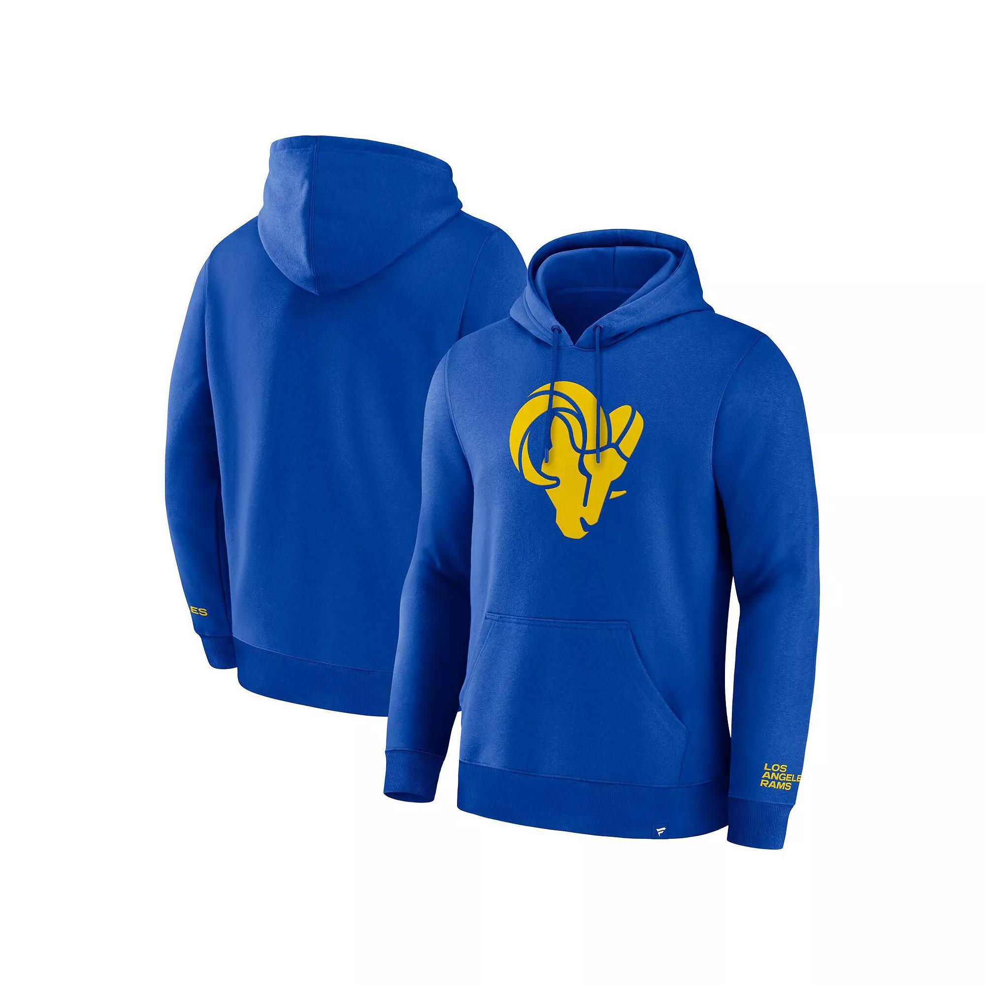 Men's Fanatics Royal Los Angeles Rams Legacy Fleece Pullover Hoodie,  Product Image