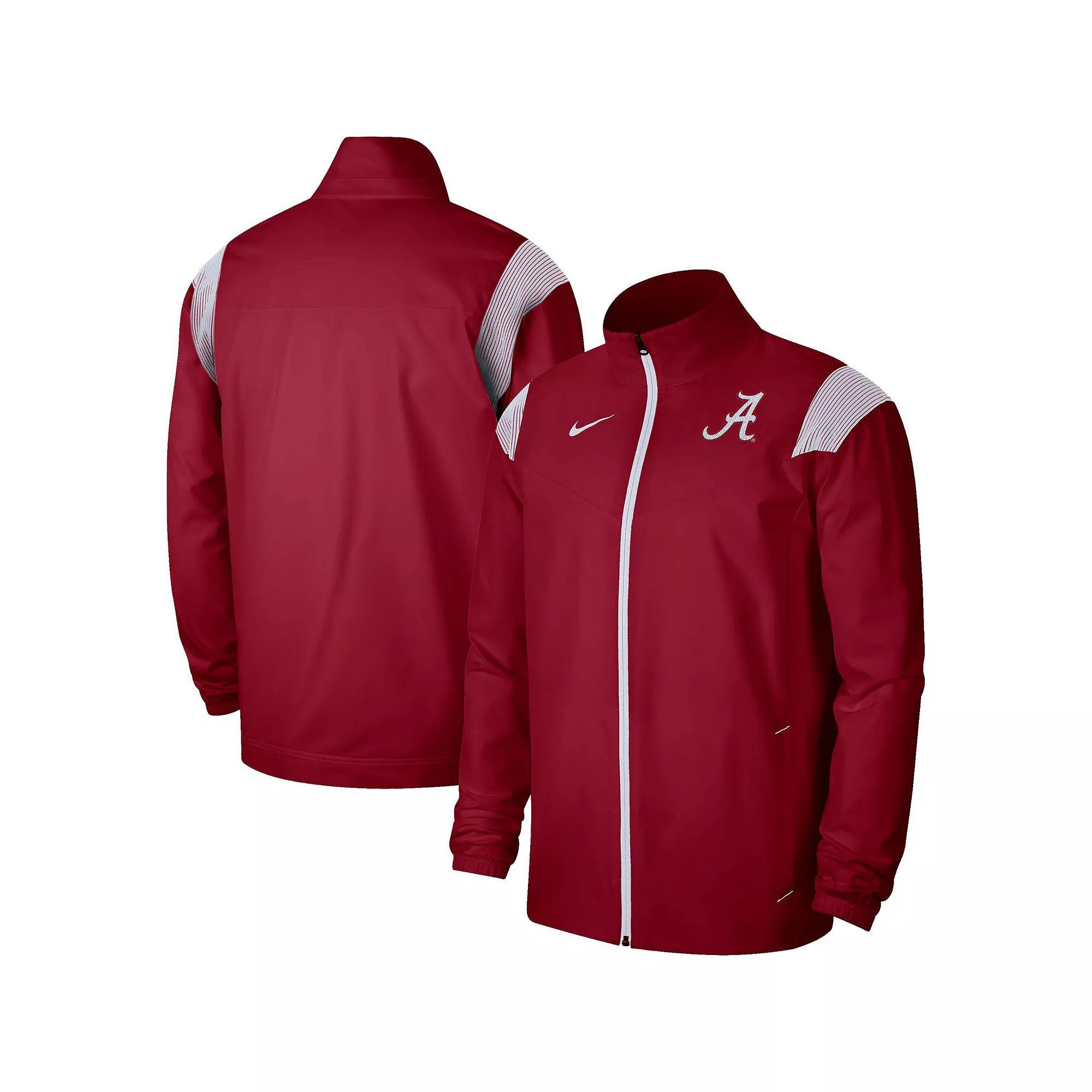 Men's Nike Anthracite Oklahoma Sooners Woven Full-Zip Jacket,  Product Image