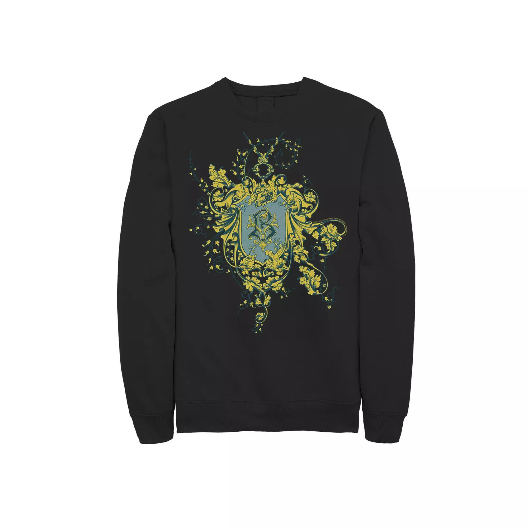 Men's Harry Potter Beauxbatons Crest Fleece Graphic Pullover,  Product Image