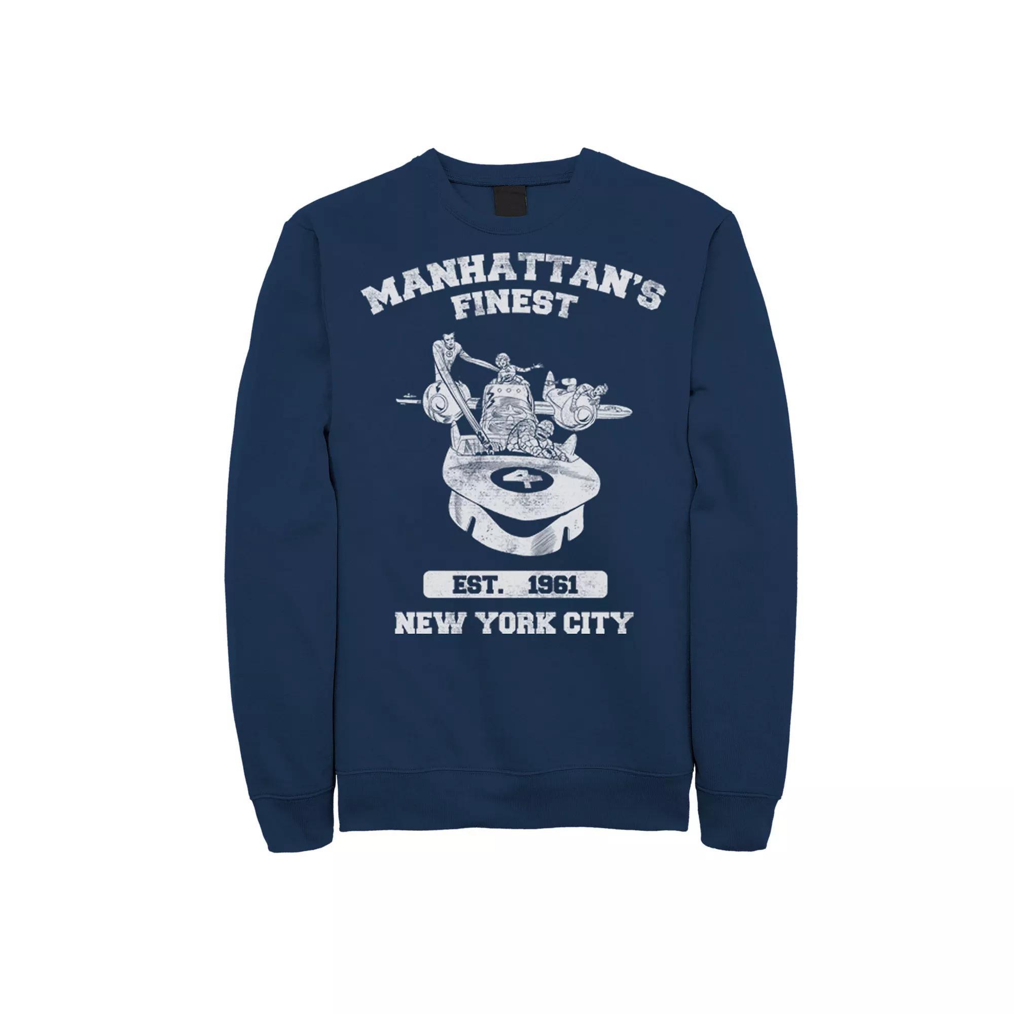 Men's Voltron: Retro Defender Battle Stance Space Graphic Fleece,  Product Image