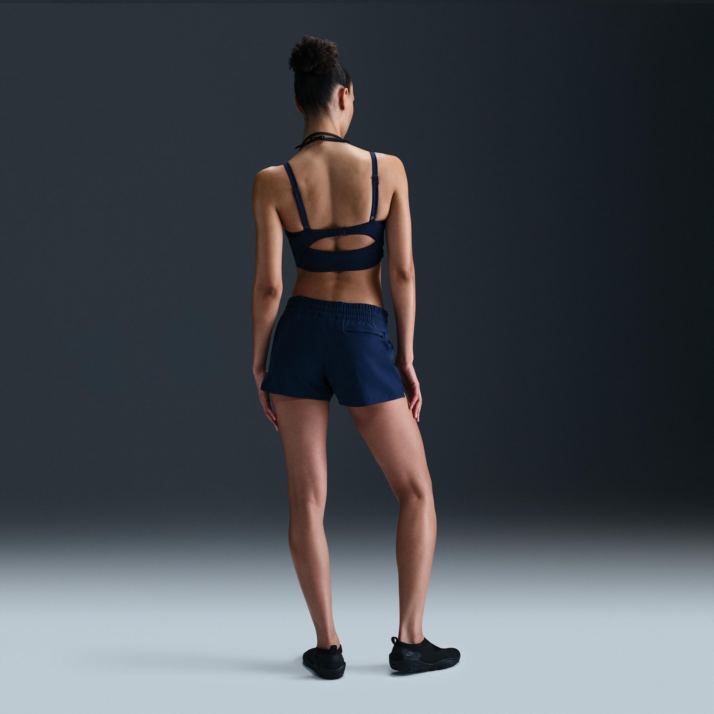 Nike Womens Swim Cover-Up Shorts | NESSF320-678 Product Image