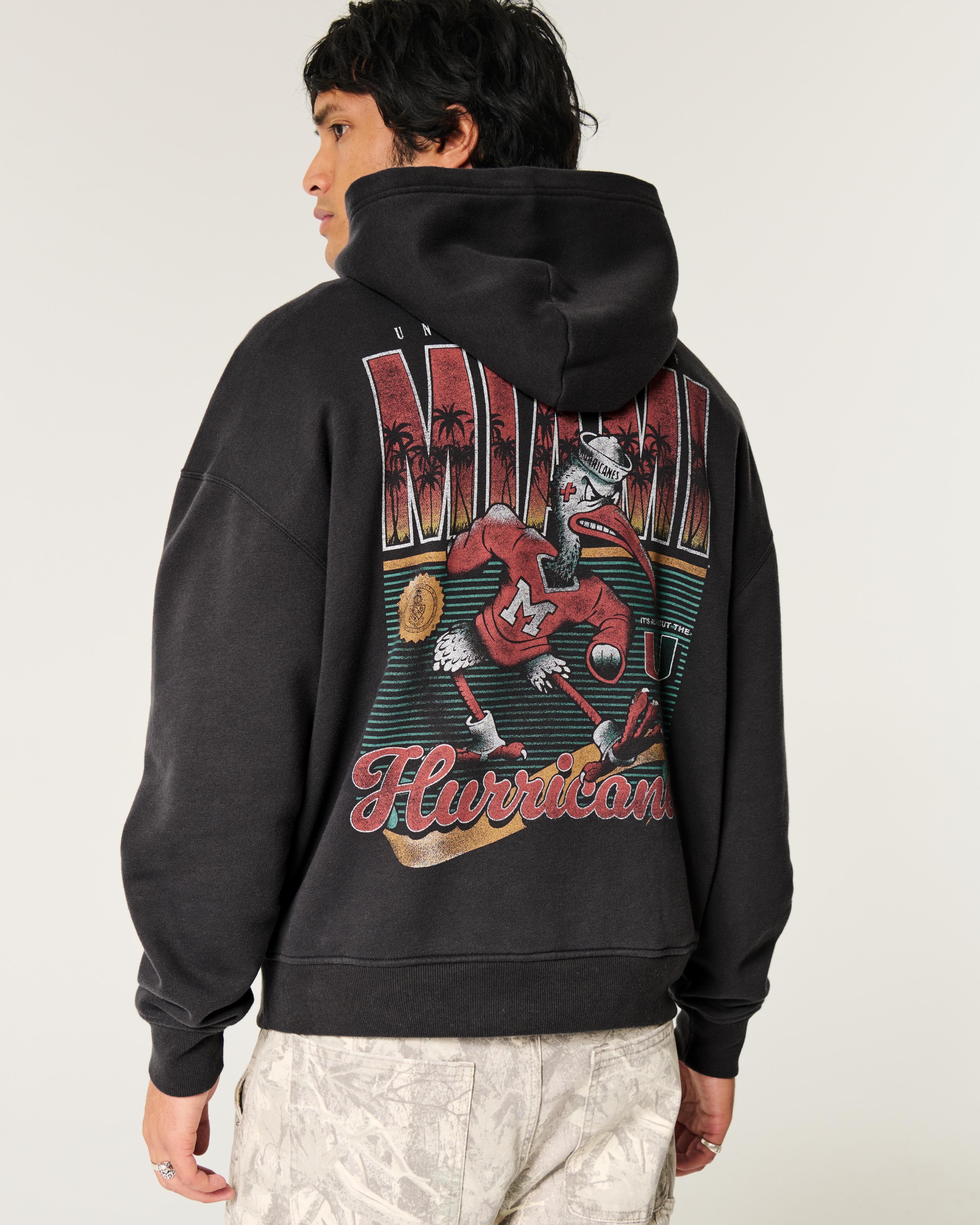 Boxy Ohio State Buckeyes Graphic Hoodie Product Image