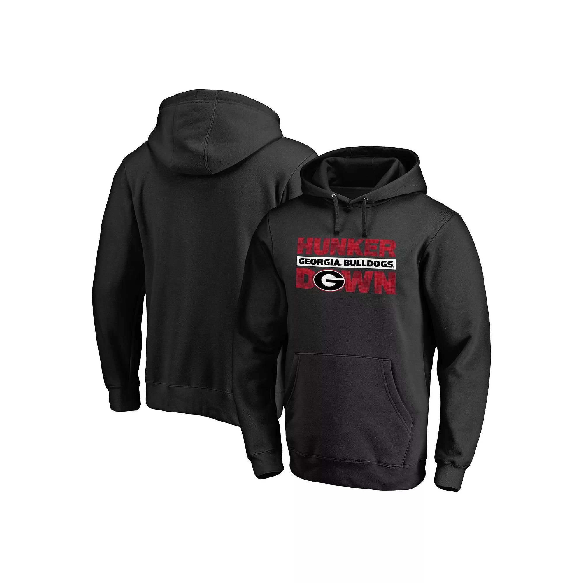 Men's Black Georgia Bulldogs Team Hometown Collection Pullover Hoodie, Size: Medium Product Image
