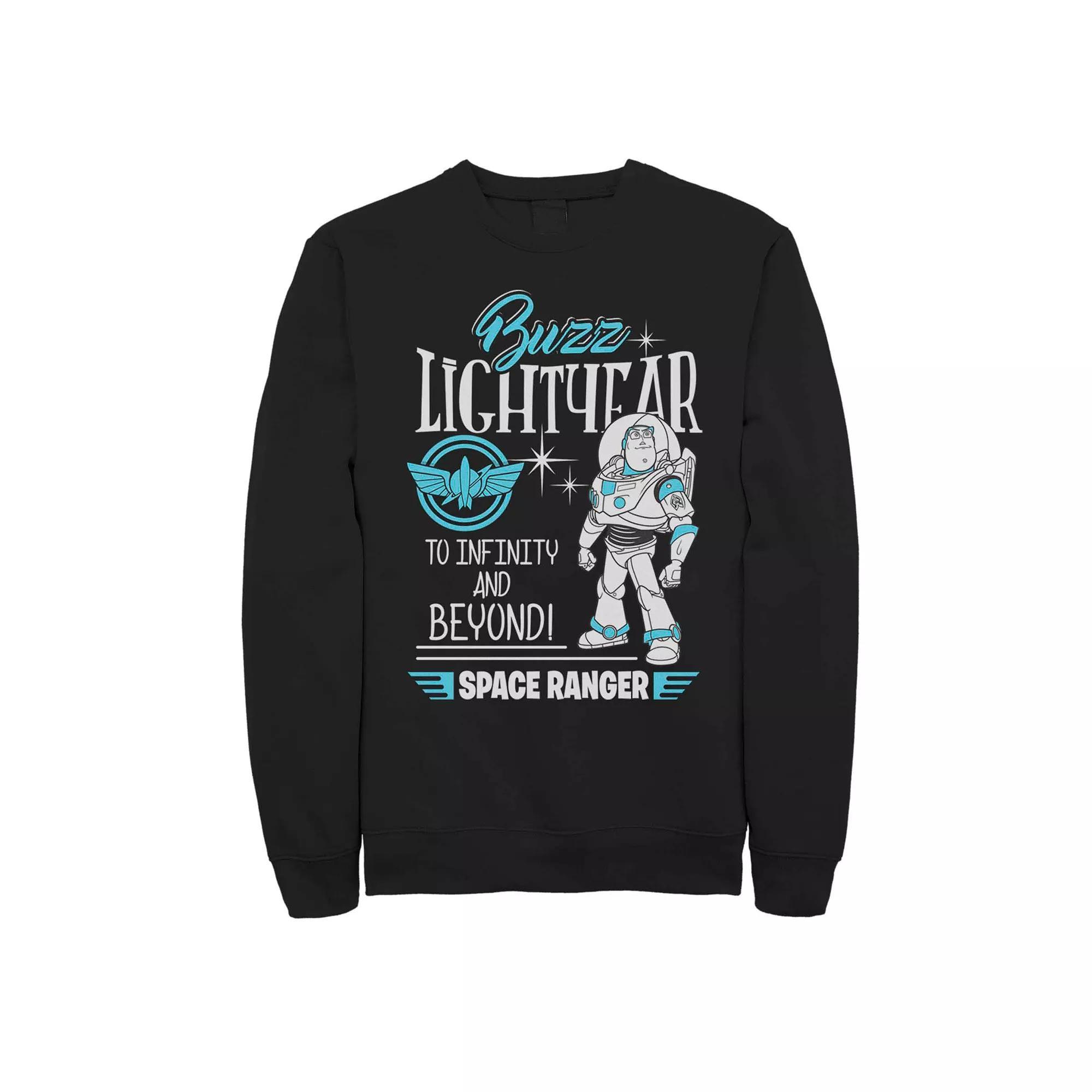 Men's Disney Pixar Toy Story Buzz Lightyear Ranger Poster Fleece,  Product Image