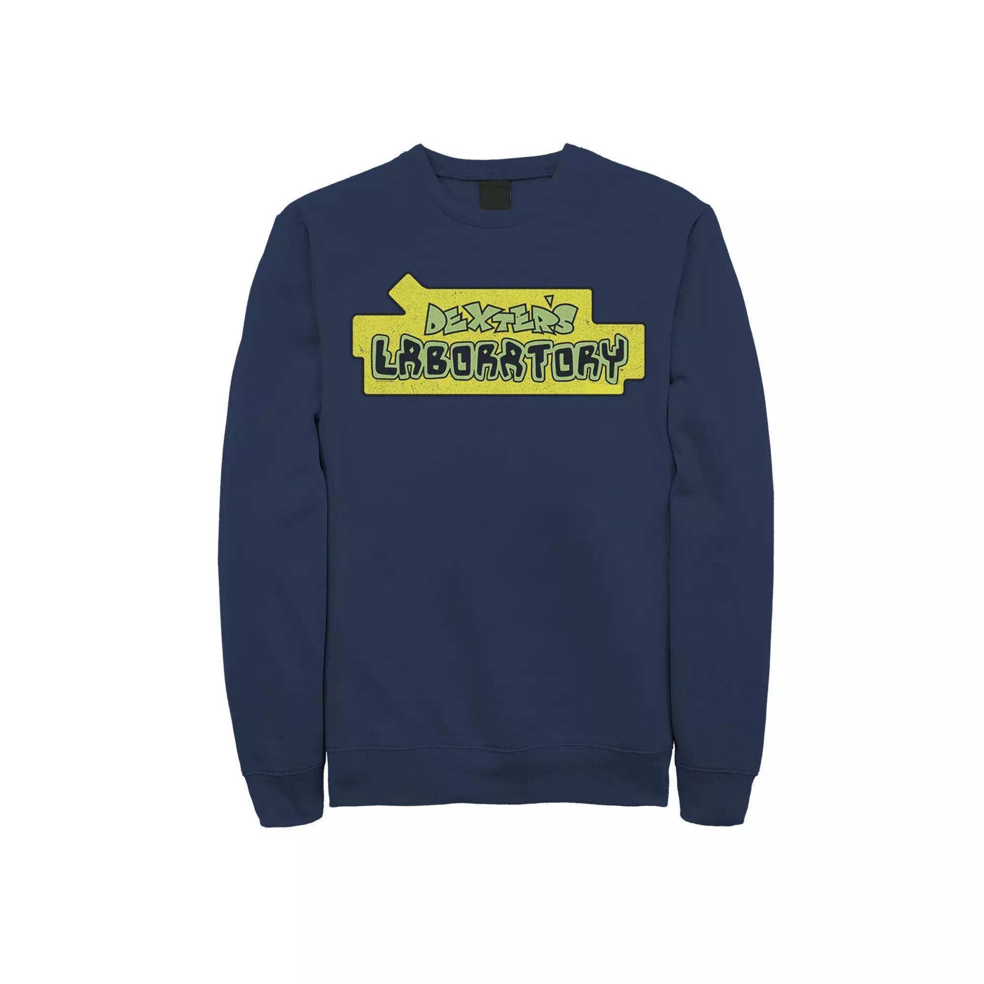 Men's Dexter's Laboratory Original Logo Fleece Top,  Product Image
