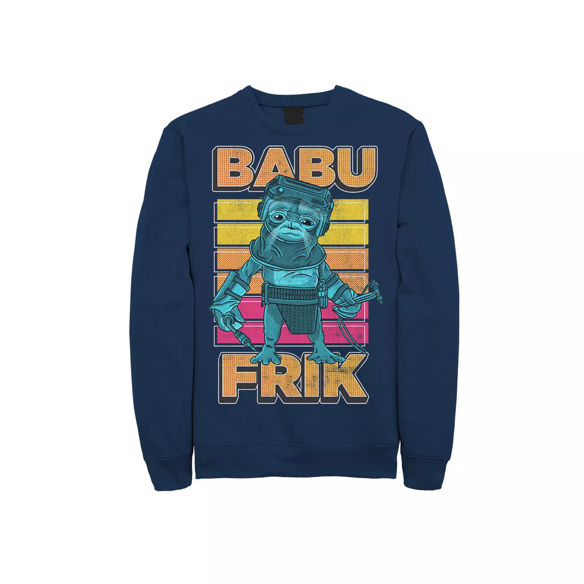 Men's Disney's Peter Pan The Lost Boys Skull Clan Banner Fleece Pullover, Size: Small, Black Product Image