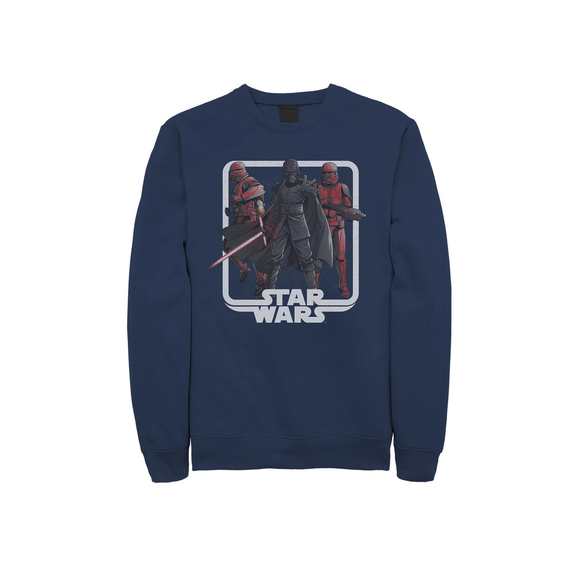 Men's Star Wars Kylo Ren And The Knights Of Ren Portrait Sweatshirt, Size: XL, Blue Product Image