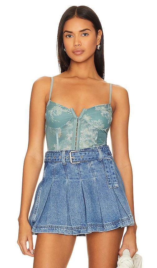 Free People Printed Night Rhythm Bodysuit Product Image