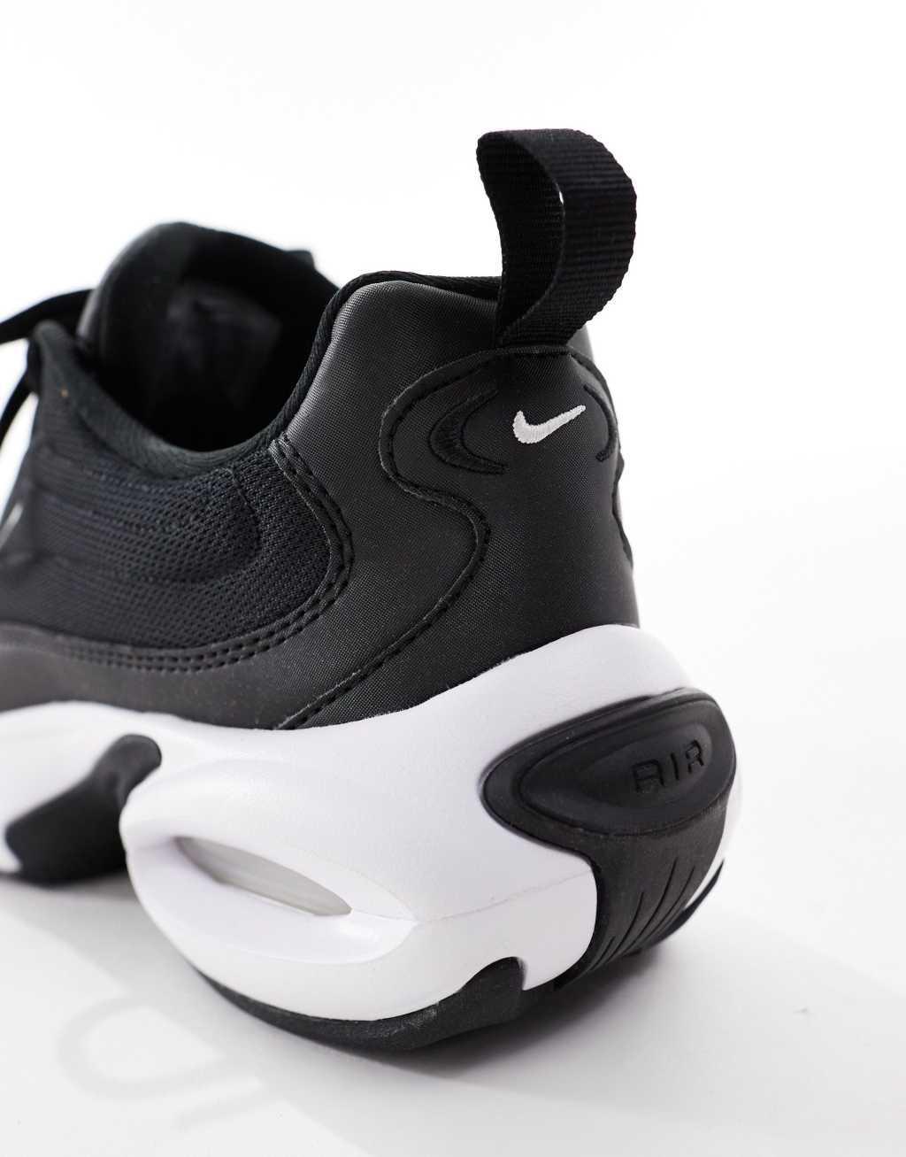 Nike Air Max Portal sneakers in black and white Product Image