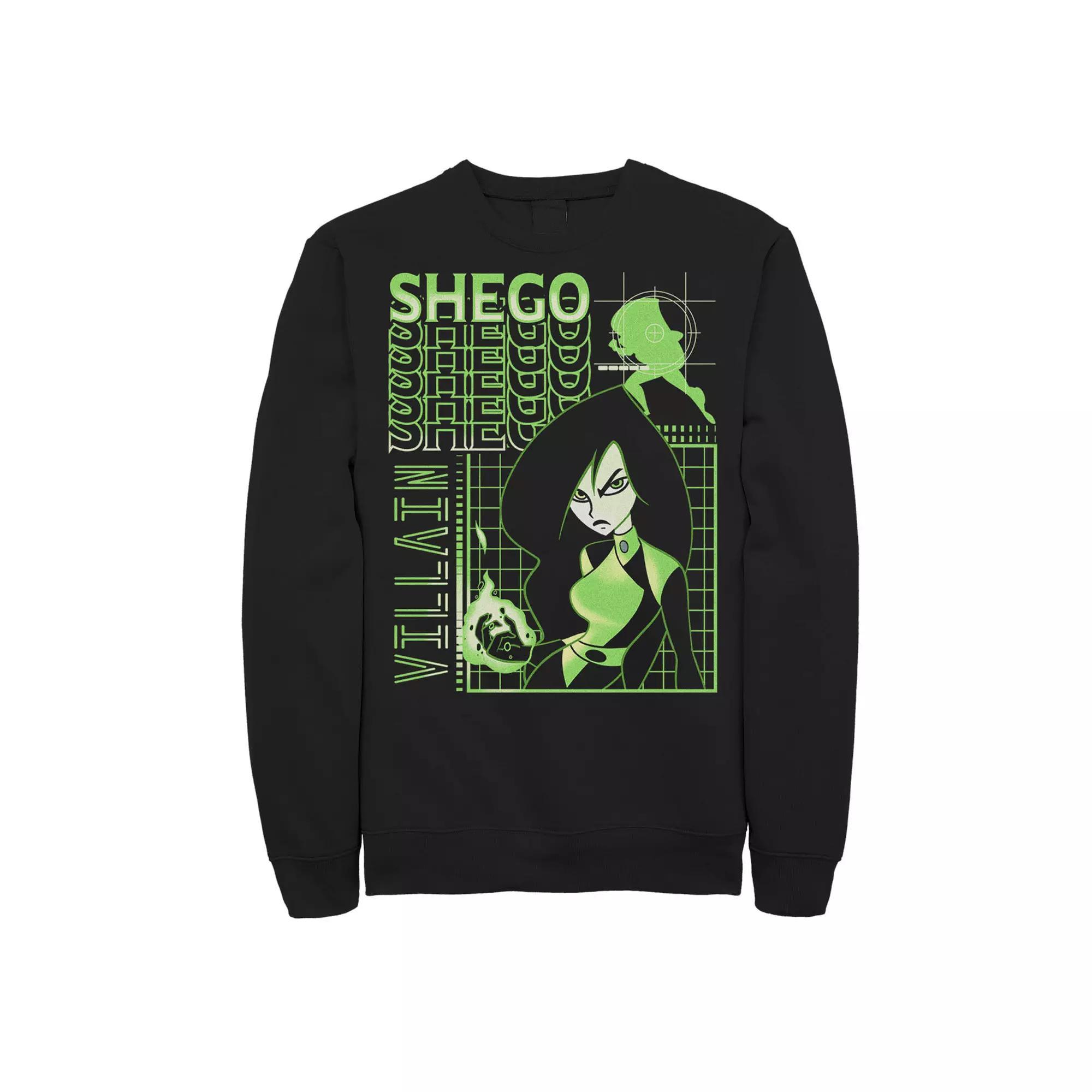Men's Dinsy's Kim Possible Villain Shego Spy Techware Sweatshirt,  Product Image